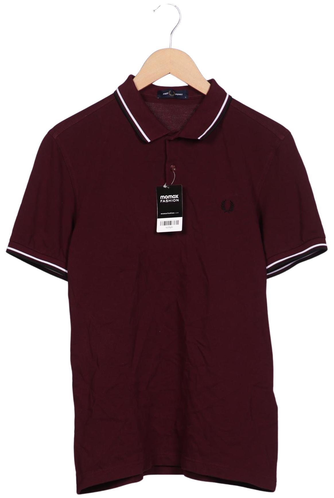Thumbnail - Fred Perry Herren Poloshirt, bordeaux, Gr. 52