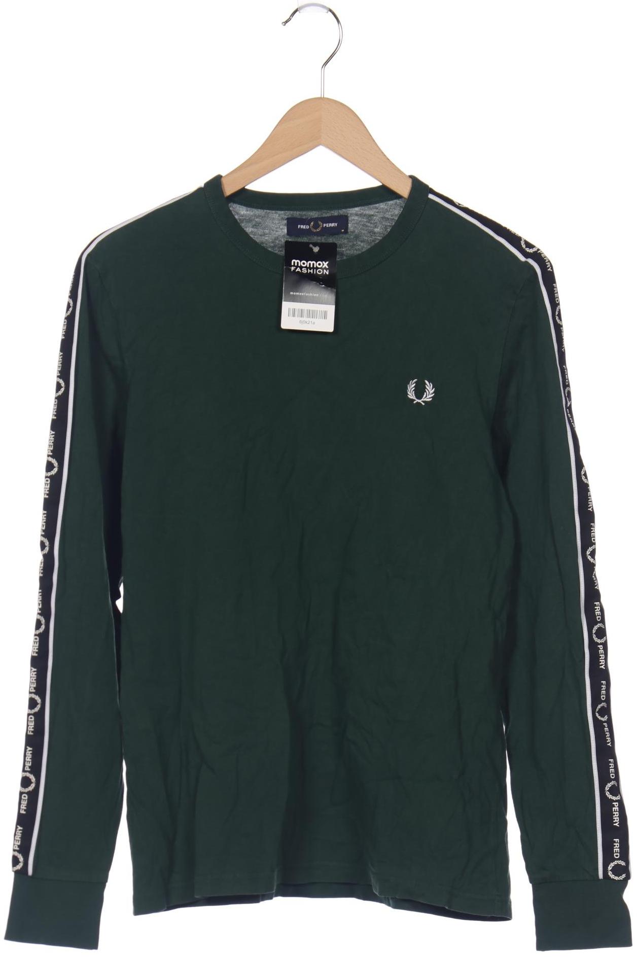 

Fred Perry Herren Langarmshirt, grün