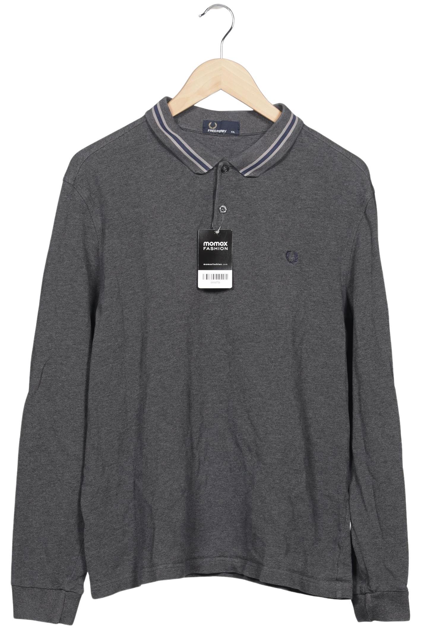 Thumbnail - Fred Perry Herren Poloshirt, grau, Gr. 56
