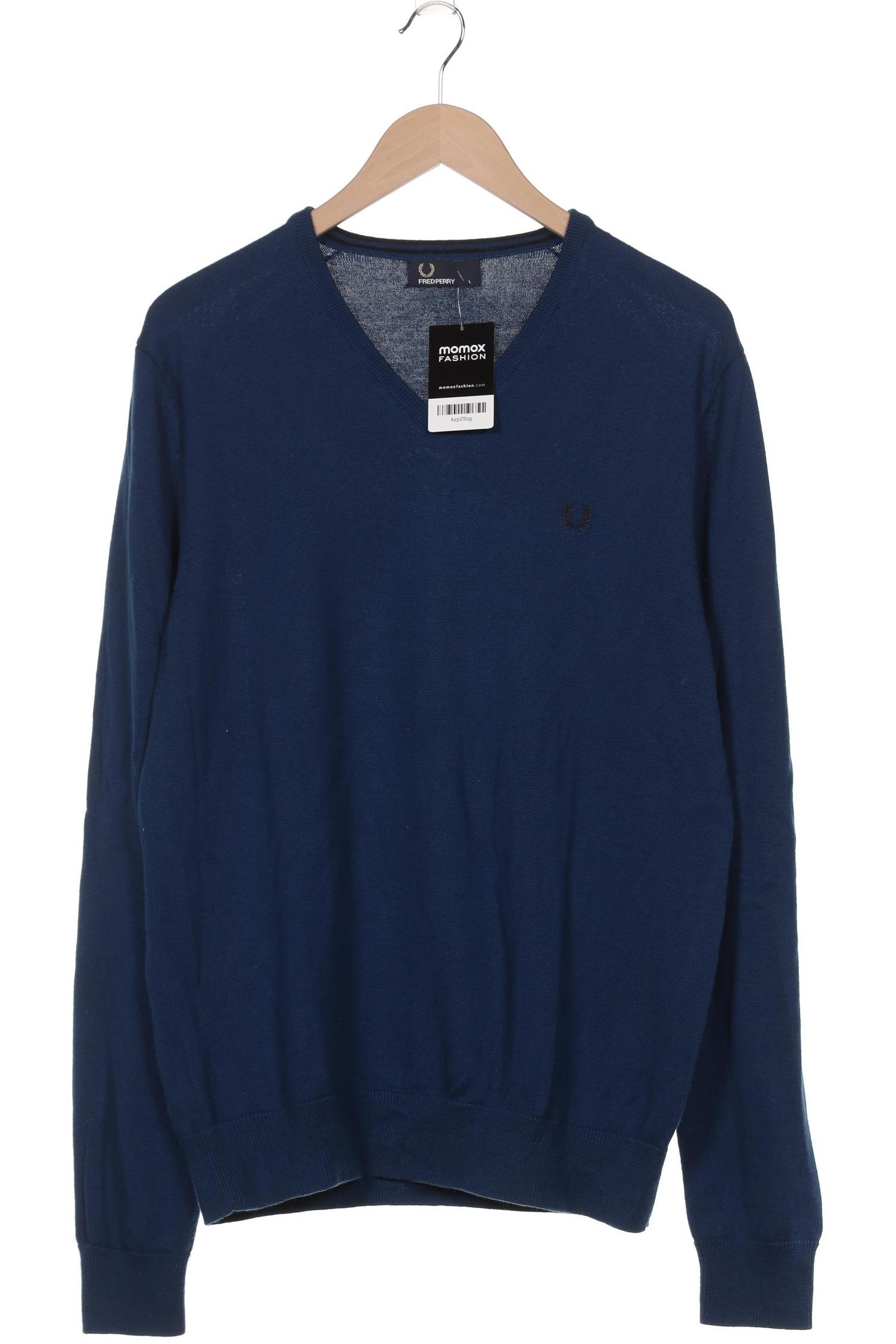Thumbnail - Fred Perry Herren Pullover, marineblau, Gr. 52