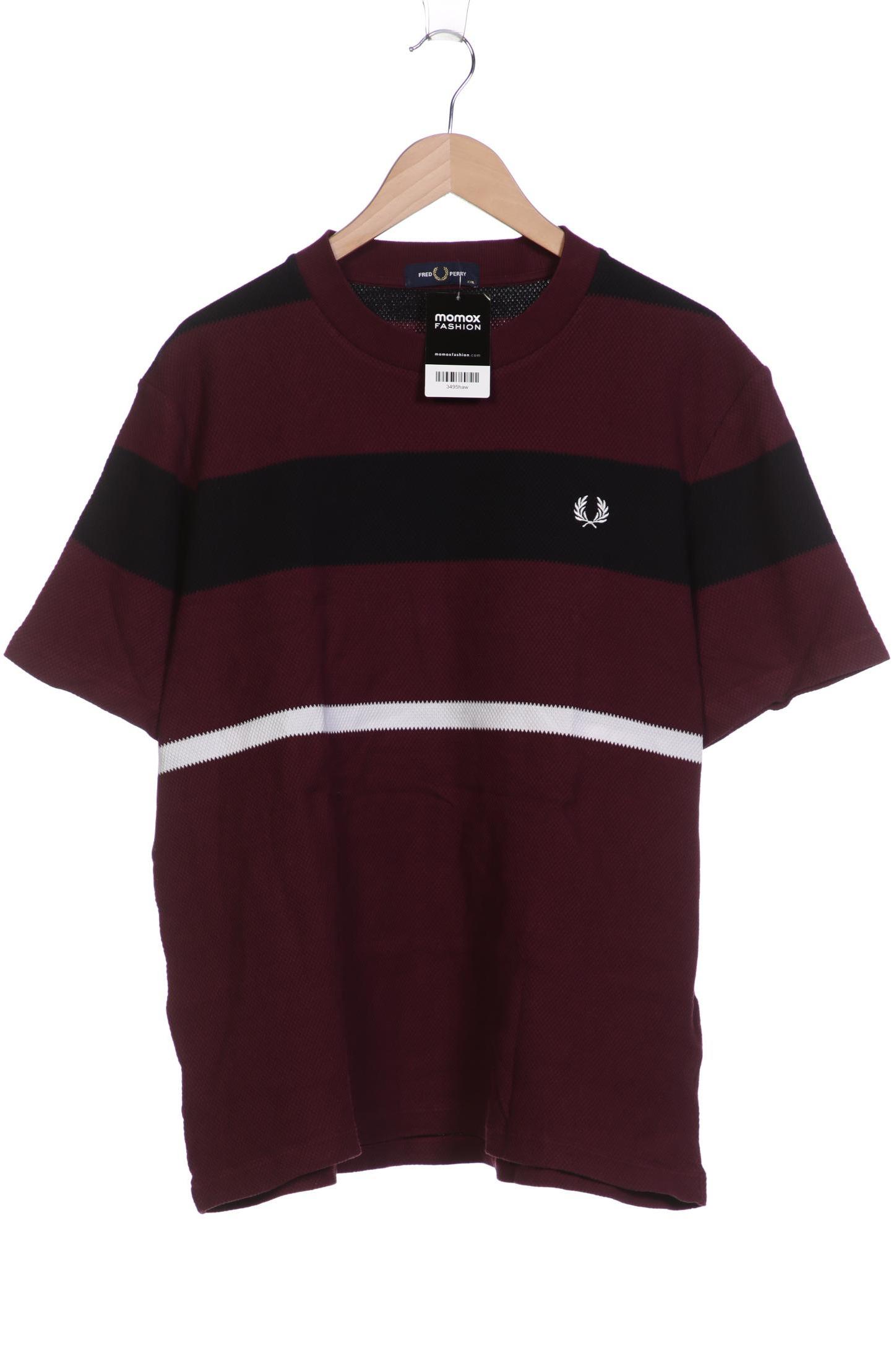 

Fred Perry Herren T-Shirt, bordeaux, Gr. 56