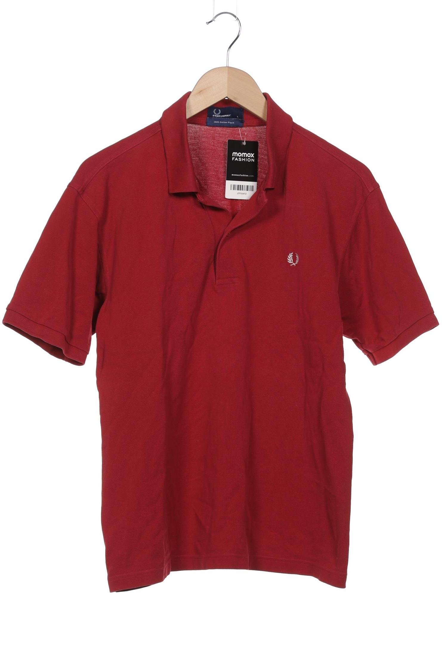 Thumbnail - Fred Perry Herren Poloshirt, rot, Gr. 52