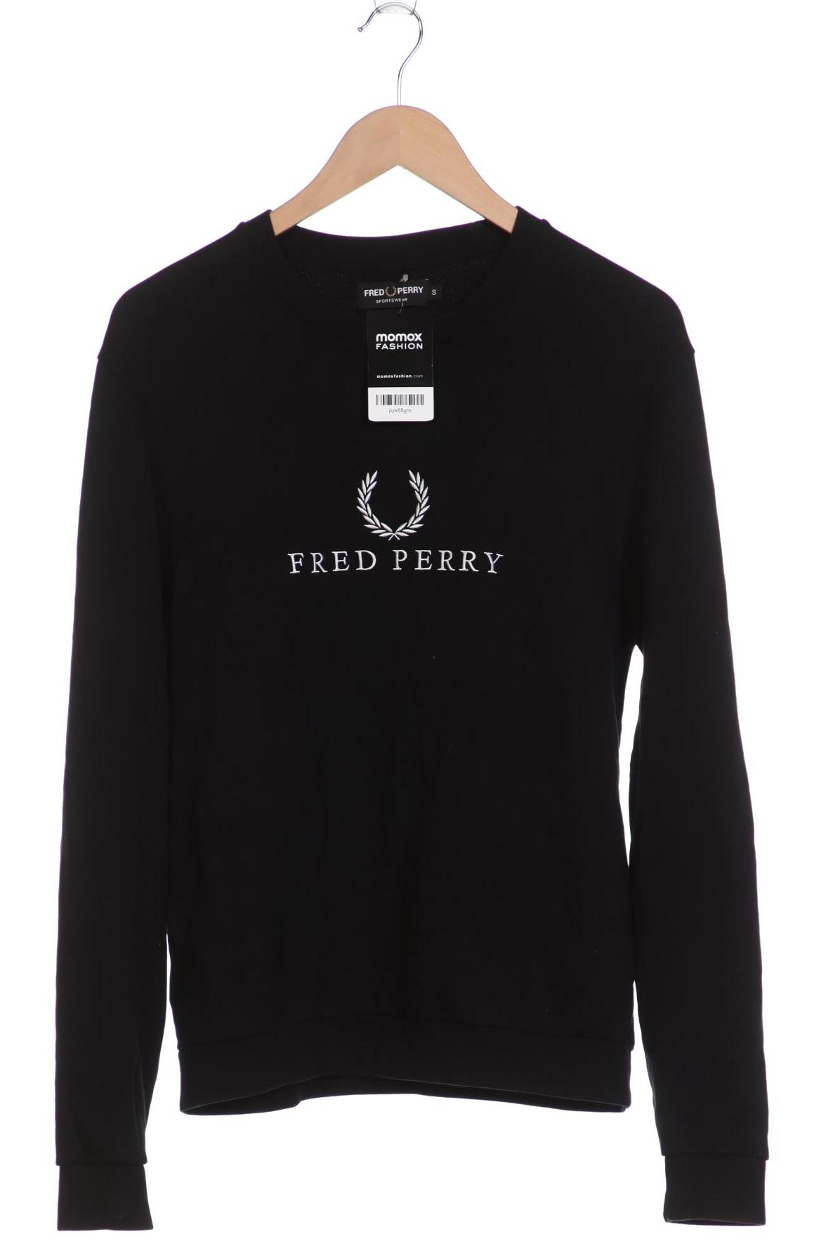 

Fred Perry Herren Sweatshirt, schwarz