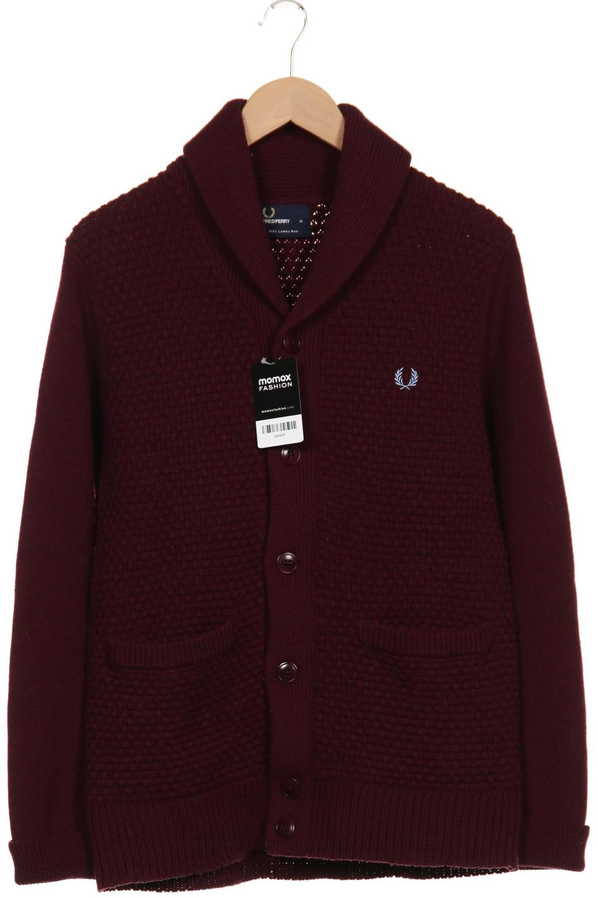 

Fred Perry Herren Strickjacke, bordeaux, Gr. 48
