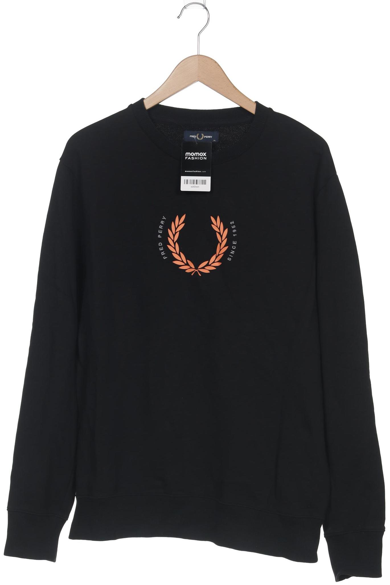 

Fred Perry Herren Sweatshirt, schwarz, Gr. 54