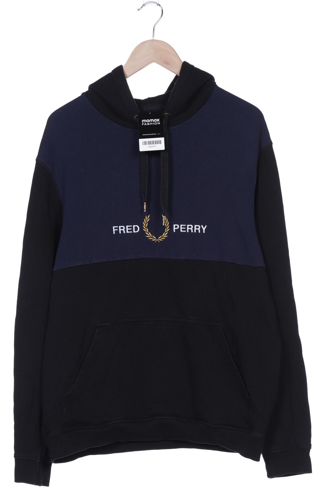 

Fred Perry Herren Kapuzenpullover, schwarz, Gr. 52