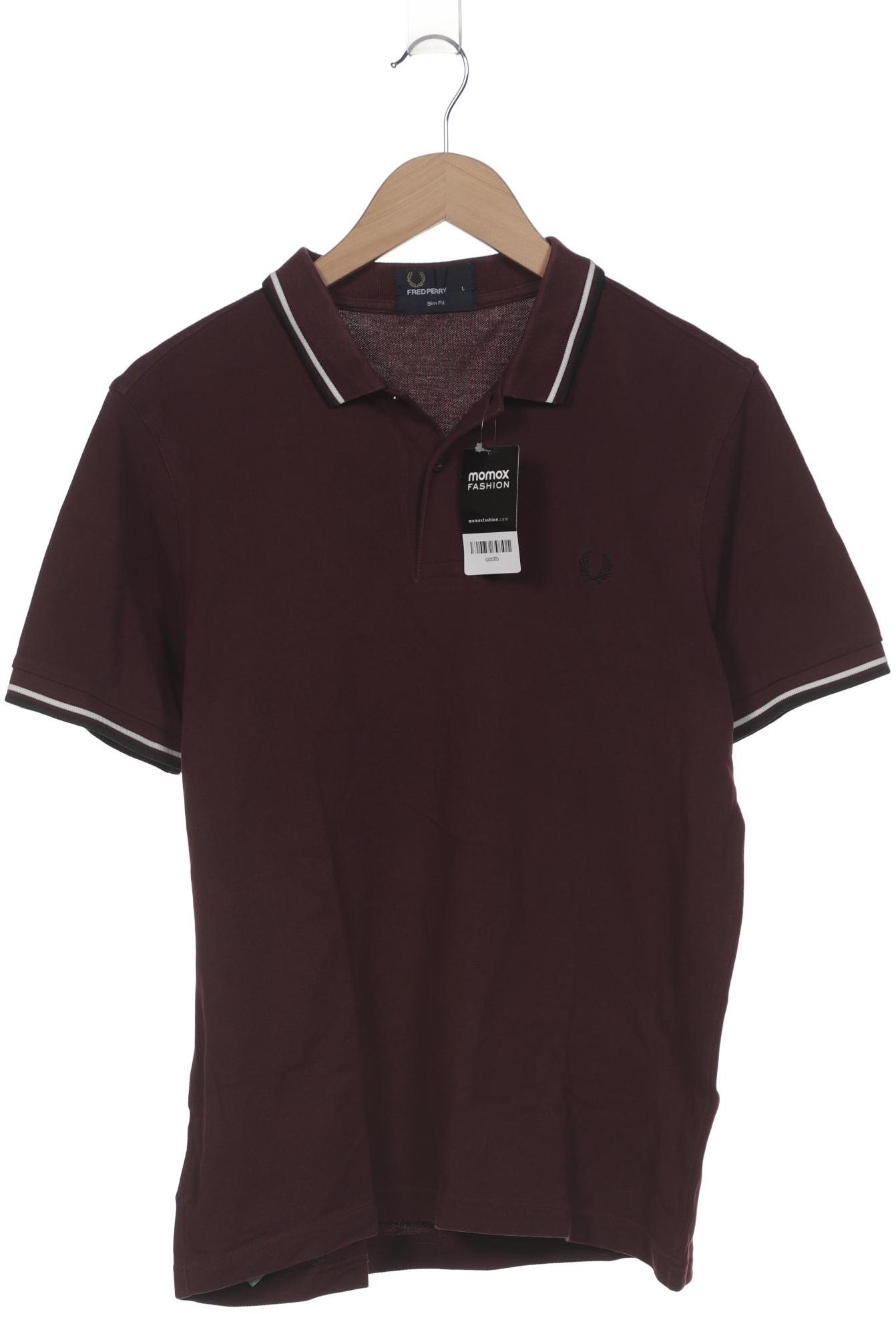 

Fred Perry Herren Poloshirt, bordeaux, Gr. 52