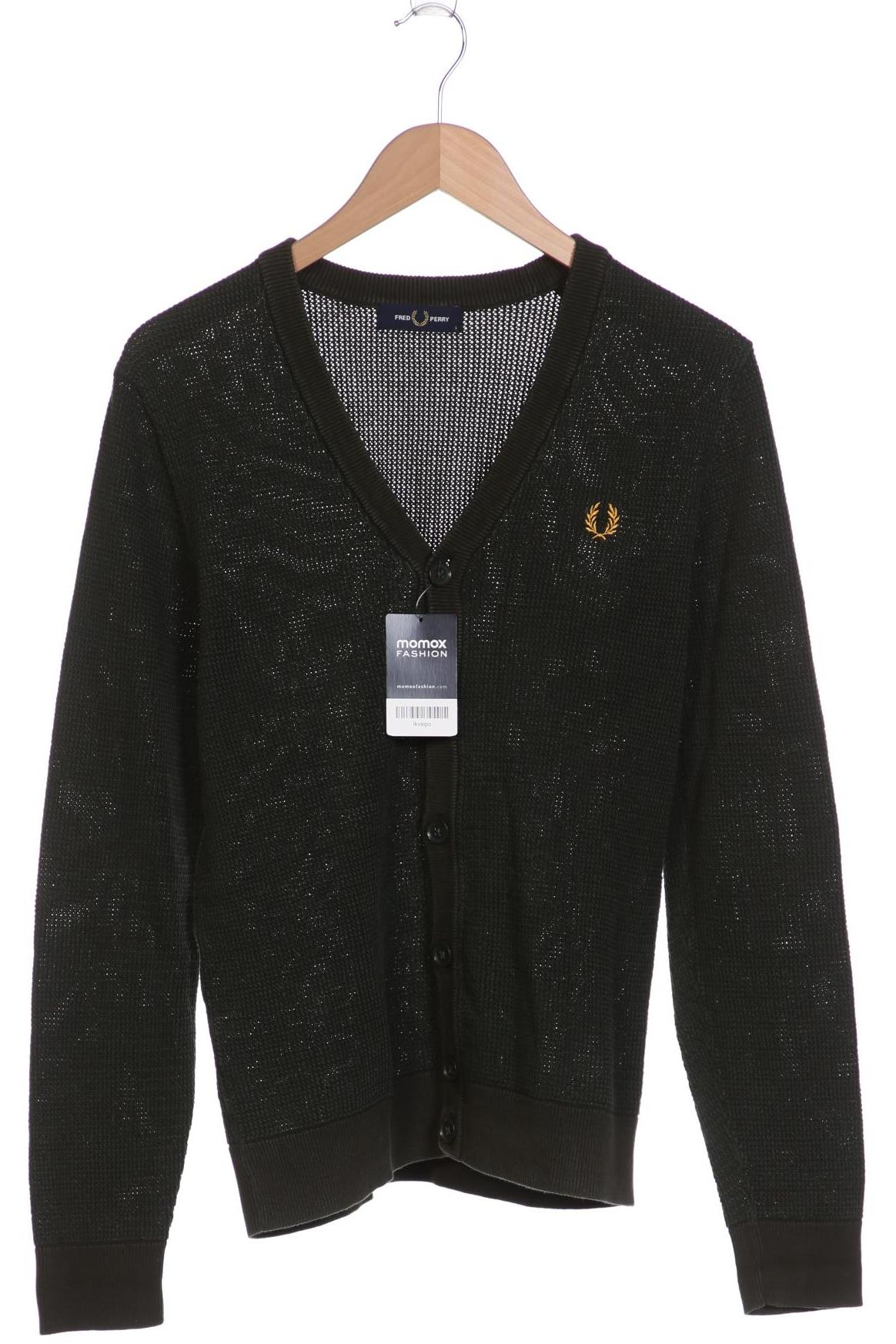 Thumbnail - Fred Perry Herren Strickjacke, grün, Gr. 48