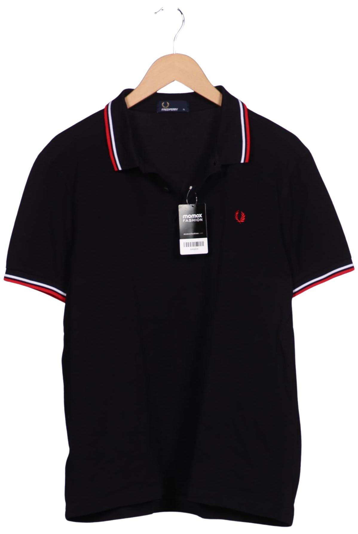 

Fred Perry Herren Poloshirt, schwarz, Gr. 54