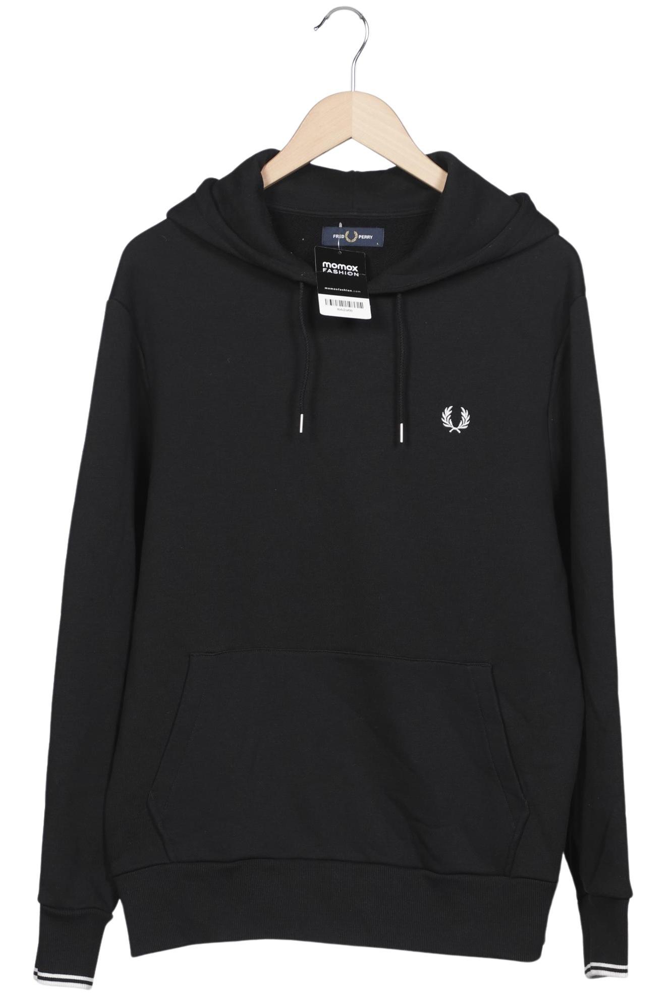 

Fred Perry Herren Kapuzenpullover, schwarz, Gr. 52