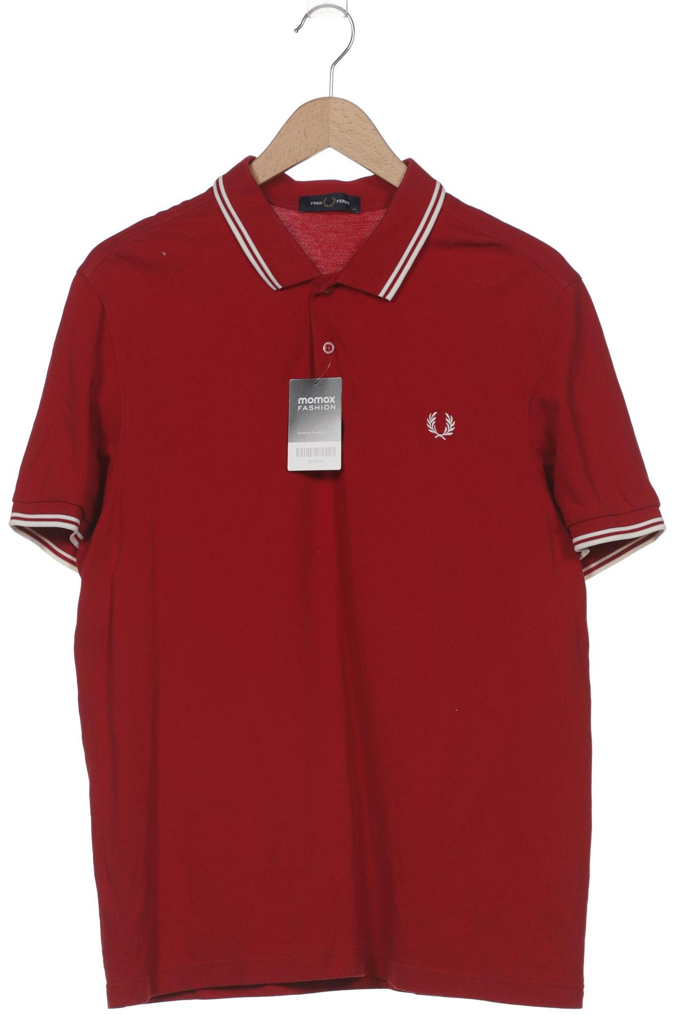 

Fred Perry Herren Poloshirt, rot, Gr. 54