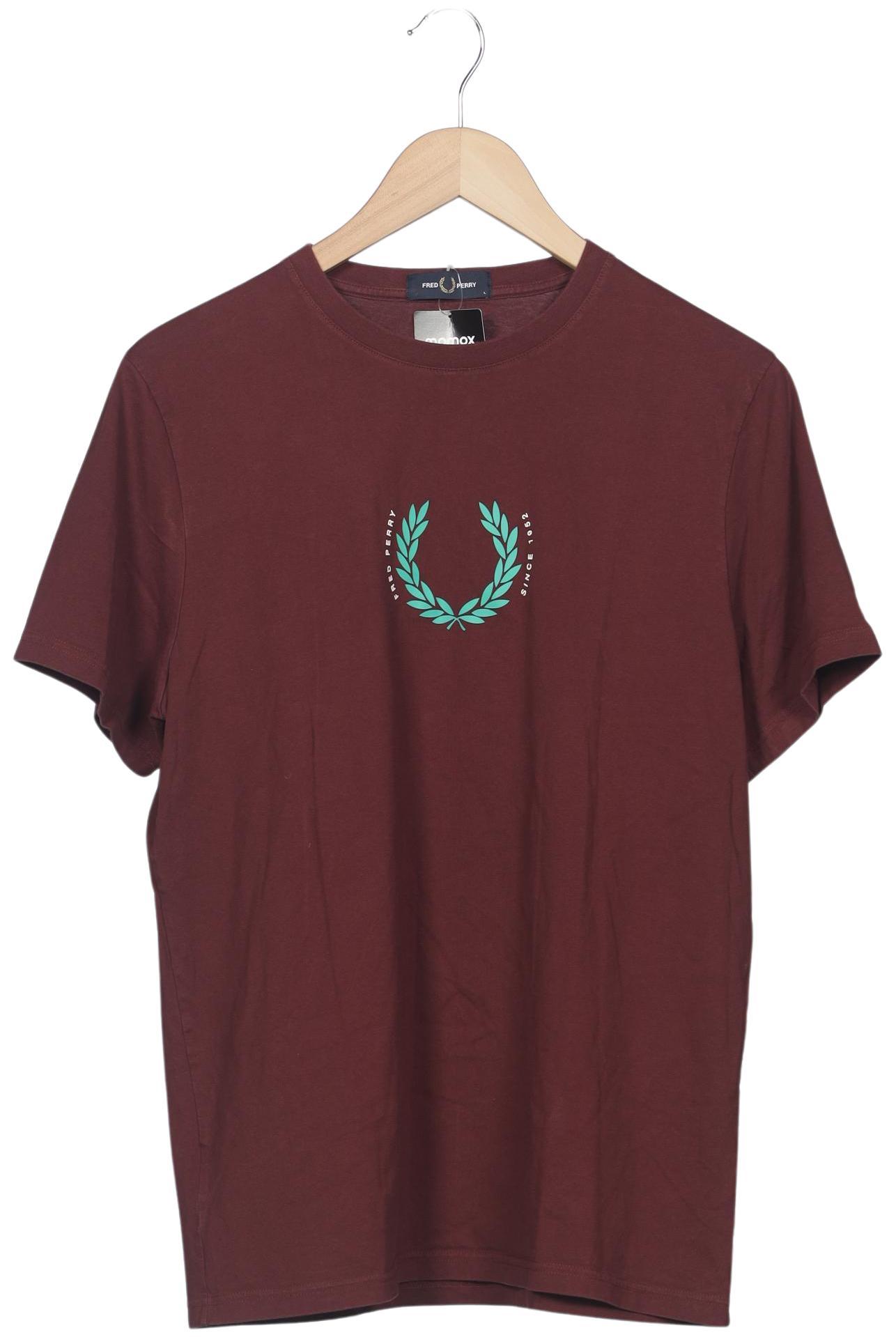 

Fred Perry Herren T-Shirt, bordeaux, Gr. 52