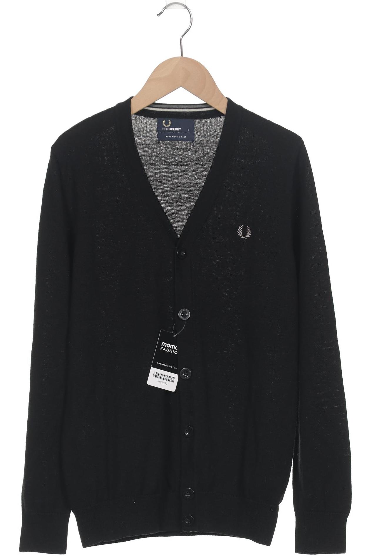 

Fred Perry Herren Strickjacke, schwarz, Gr. 46