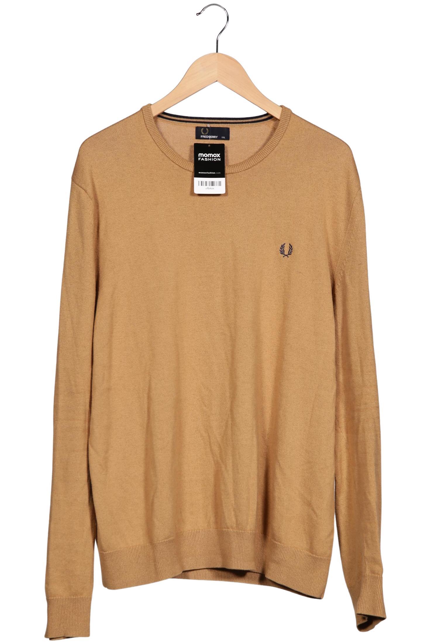 Thumbnail - Fred Perry Herren Pullover, beige, Gr. 56