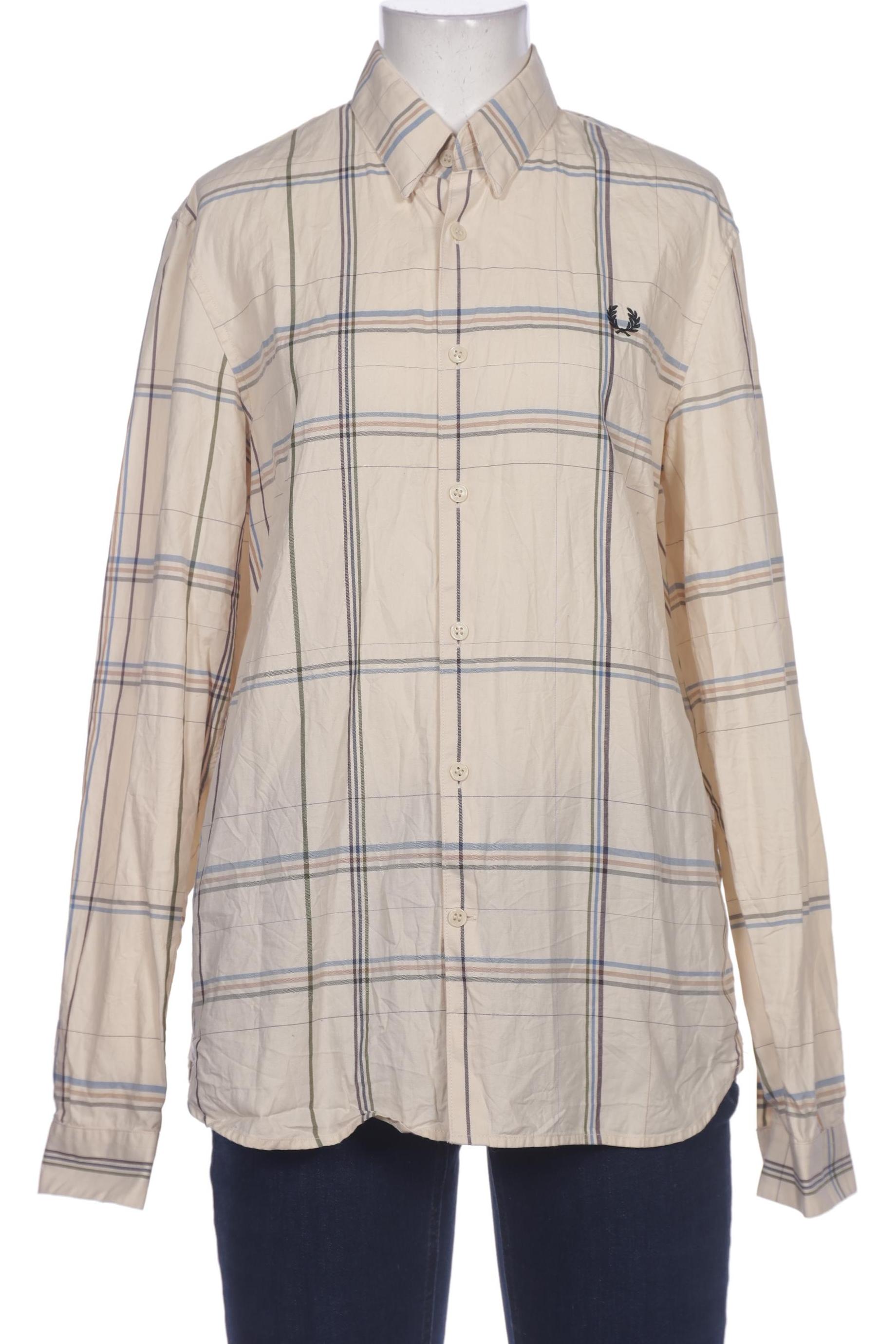 

Fred Perry Herren Hemd, cremeweiß, Gr. 48