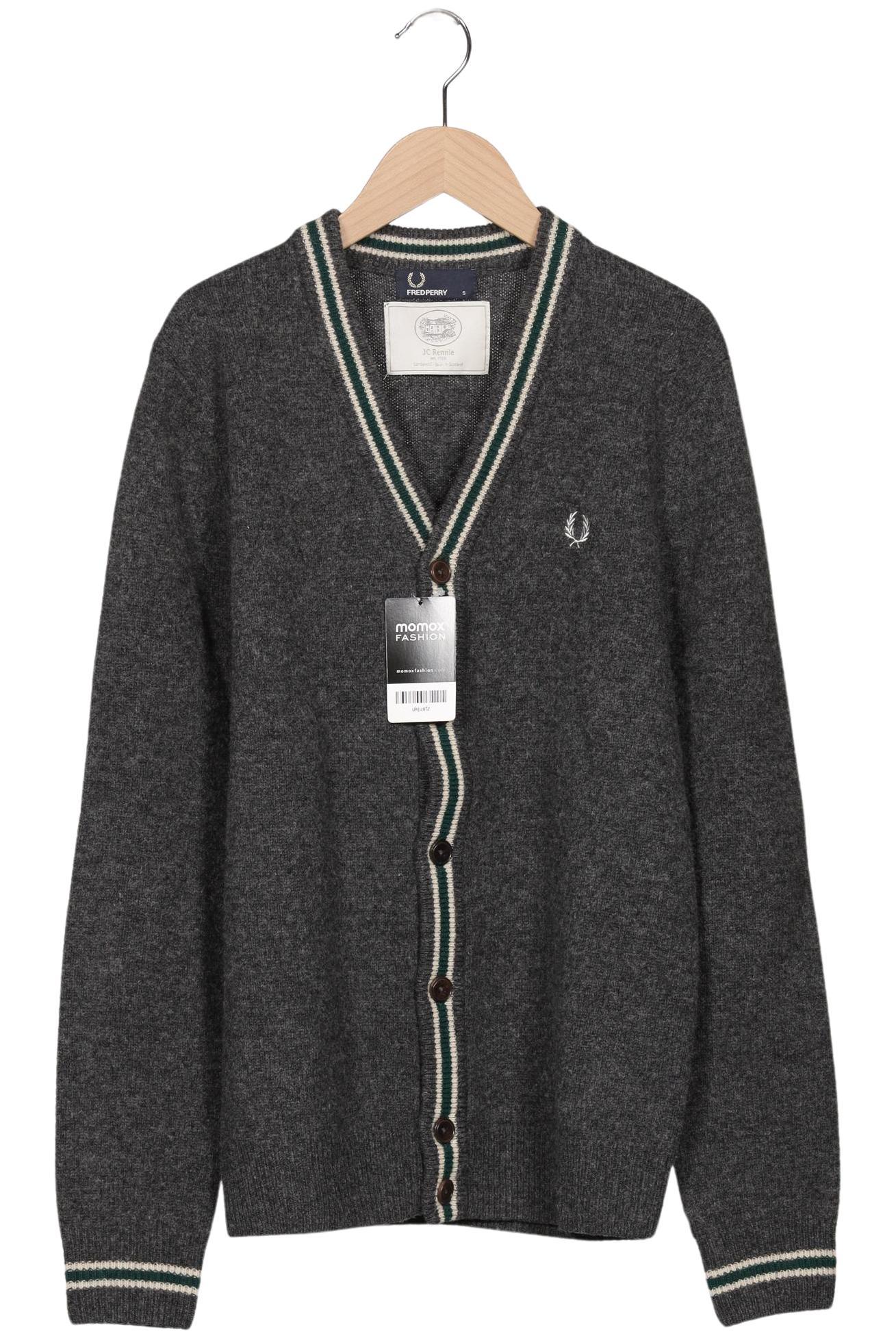 

Fred Perry Herren Strickjacke, grau, Gr. 46