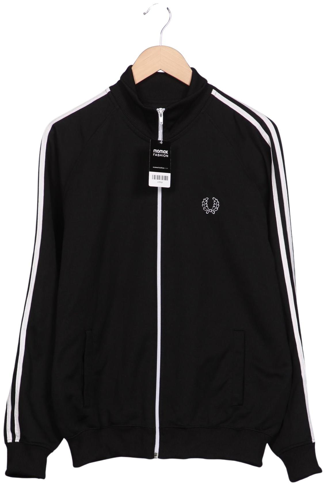 Thumbnail - Fred Perry Herren Sweatshirt, schwarz, Gr. 52