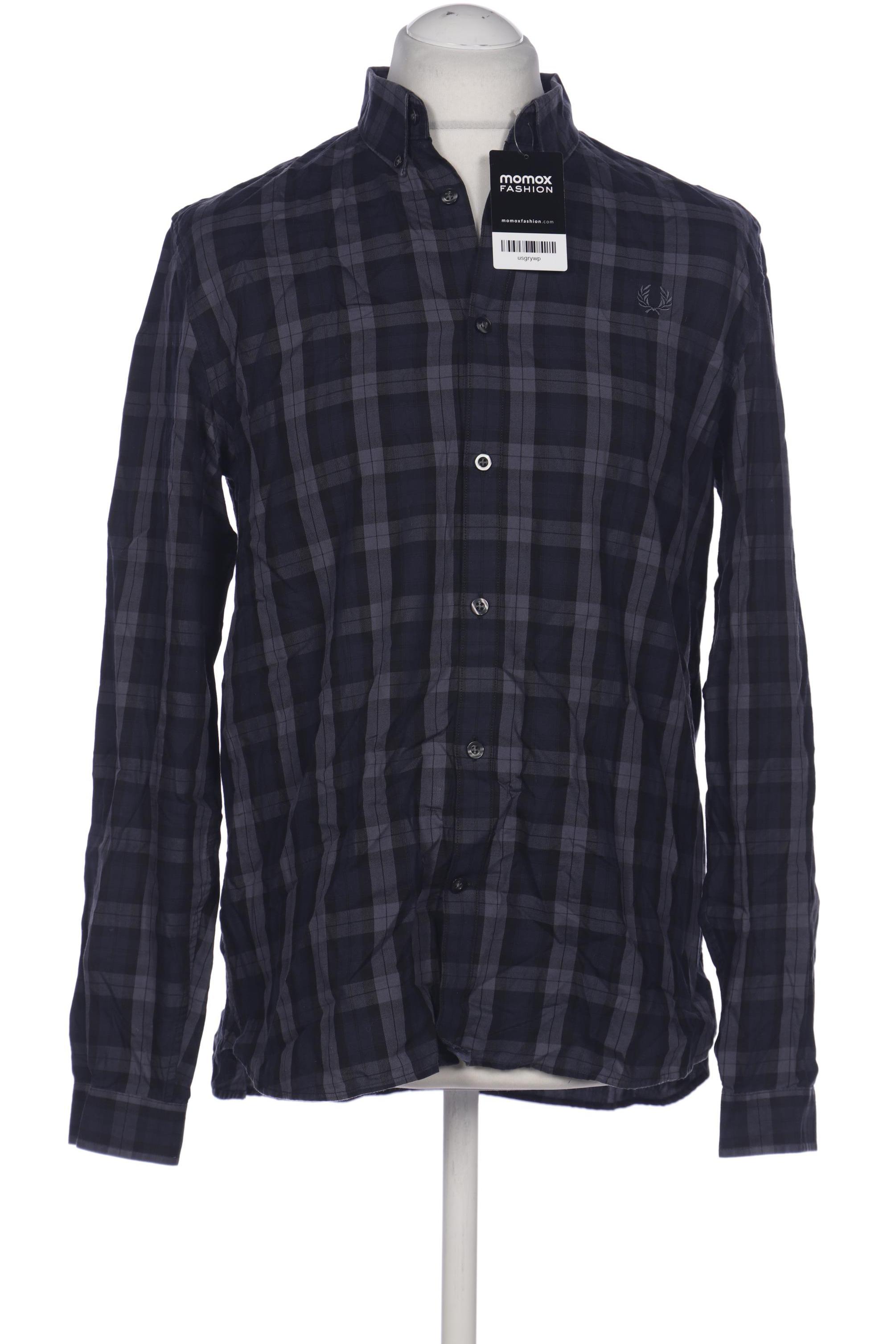 

Fred Perry Herren Hemd, marineblau, Gr. 52