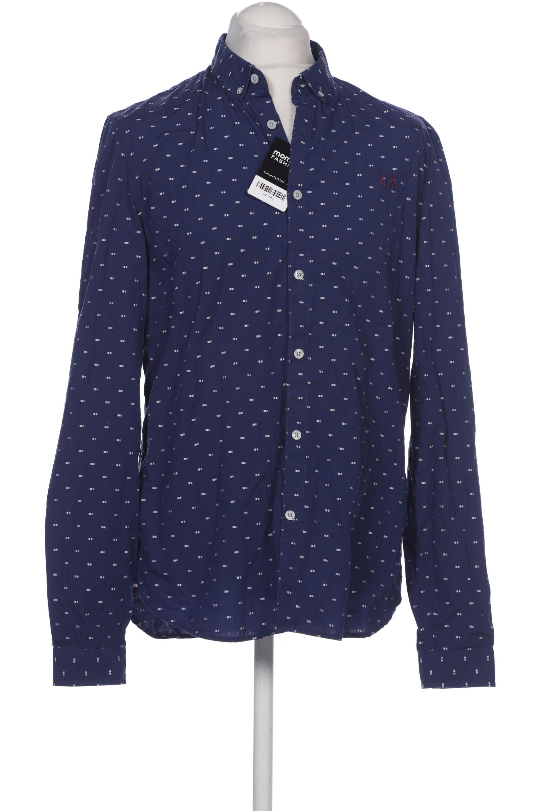 

Fred Perry Herren Hemd, blau, Gr. 52