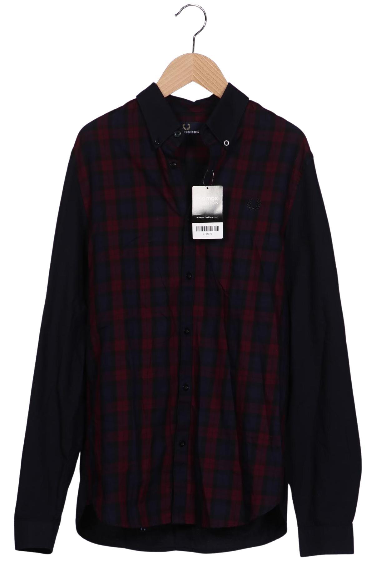 

Fred Perry Herren Hemd, marineblau, Gr. 46