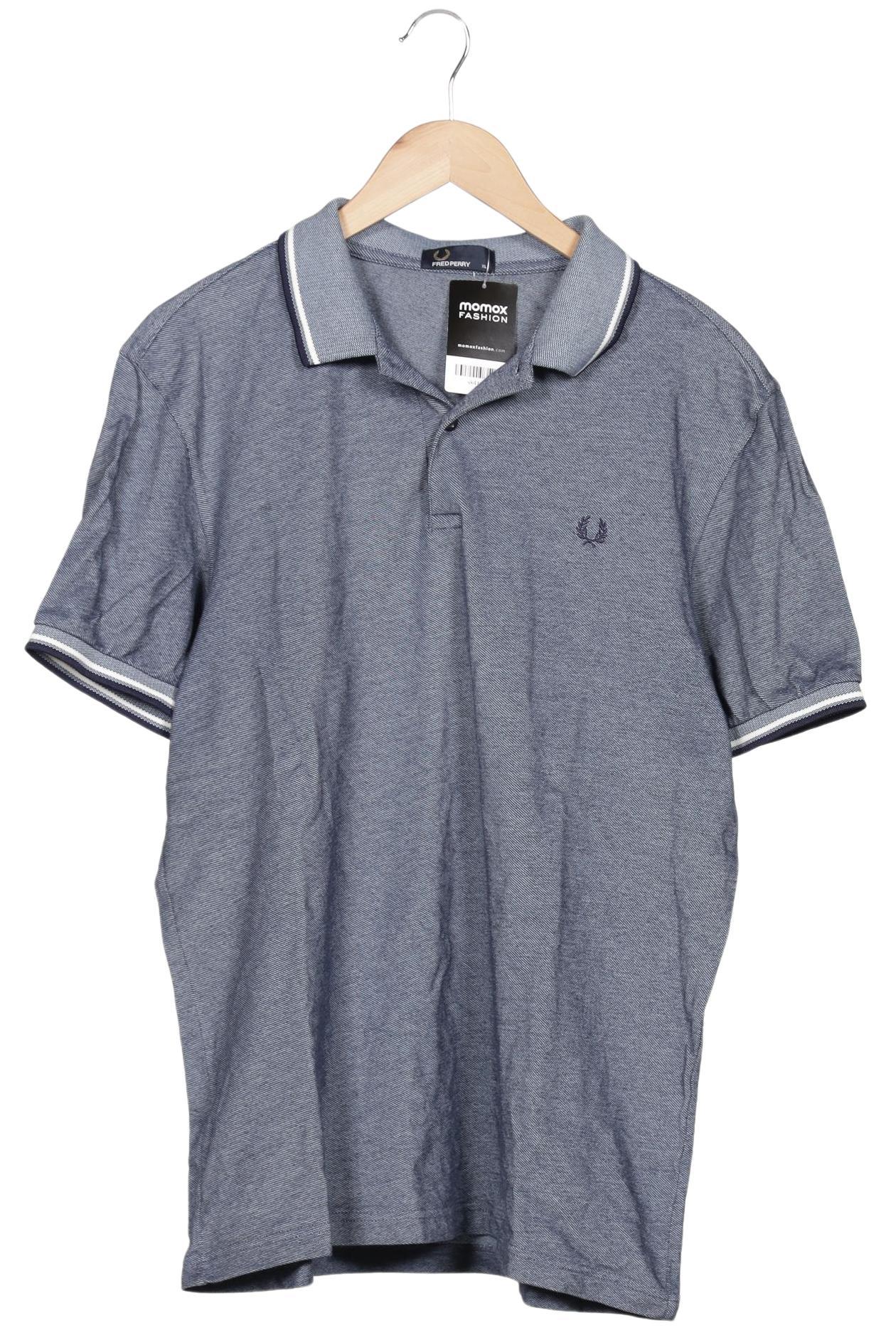 Thumbnail - Fred Perry Herren Poloshirt, blau, Gr. 54