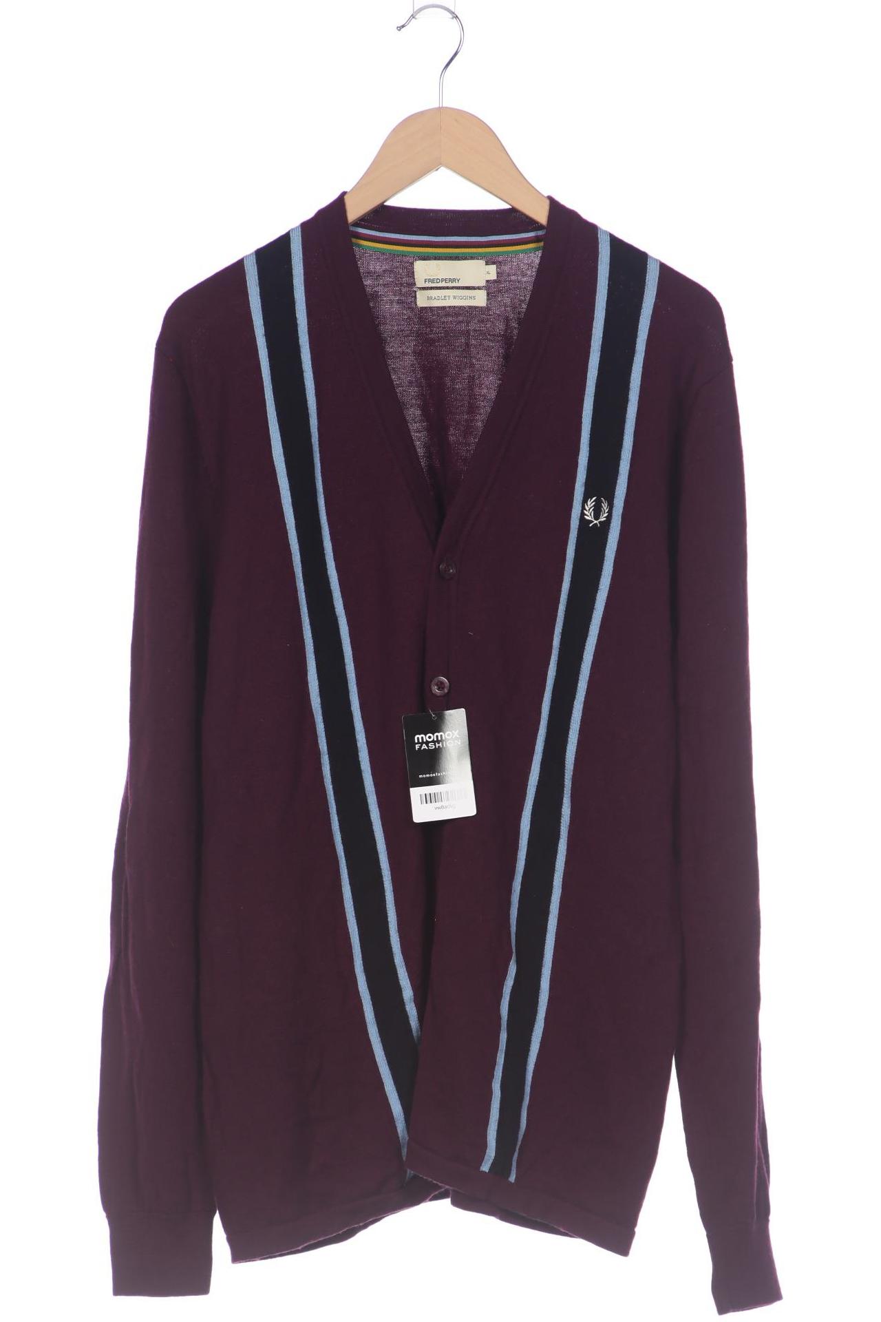 

Fred Perry Herren Strickjacke, bordeaux, Gr. 54