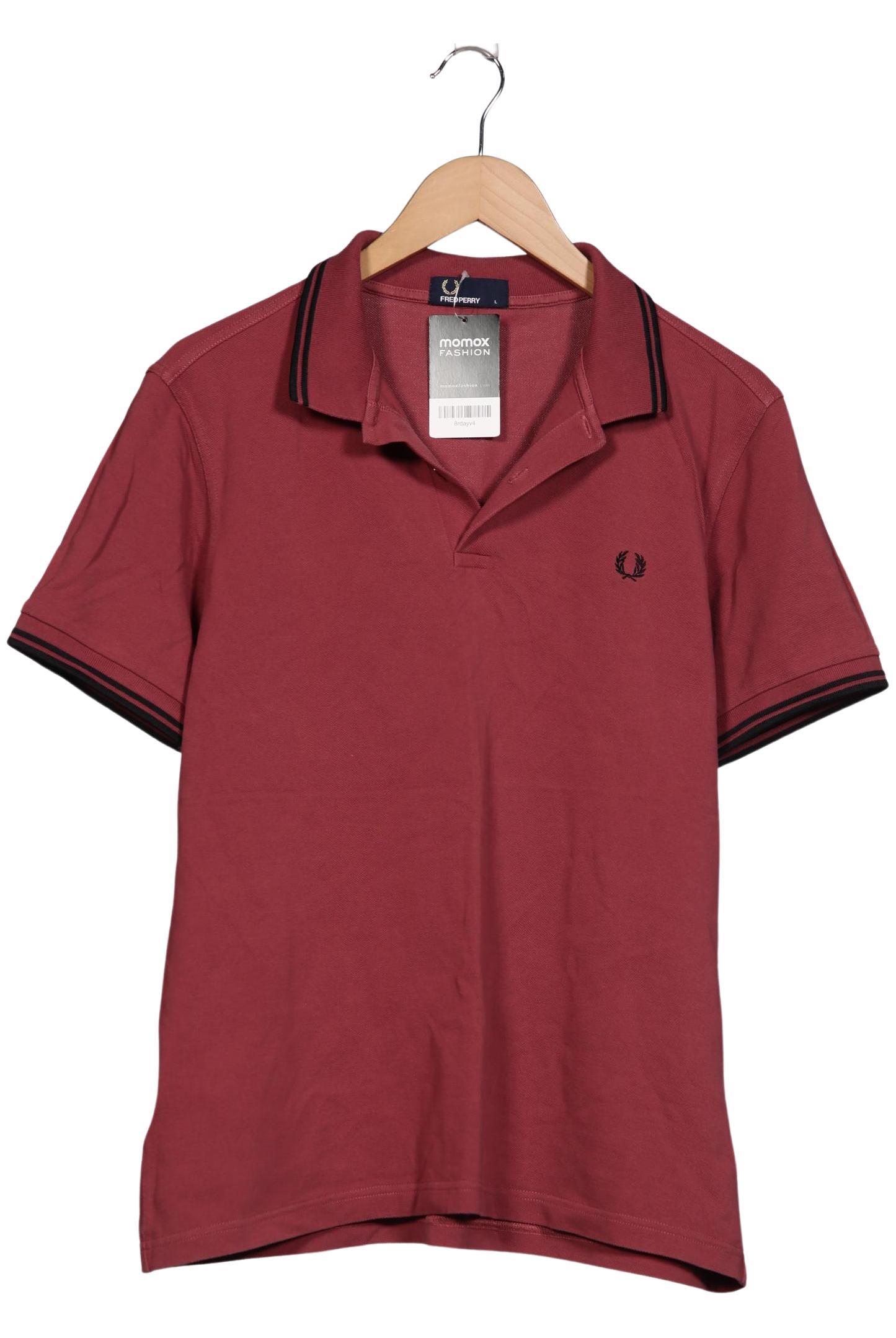 Thumbnail - Fred Perry Herren Poloshirt, bordeaux, Gr. 52