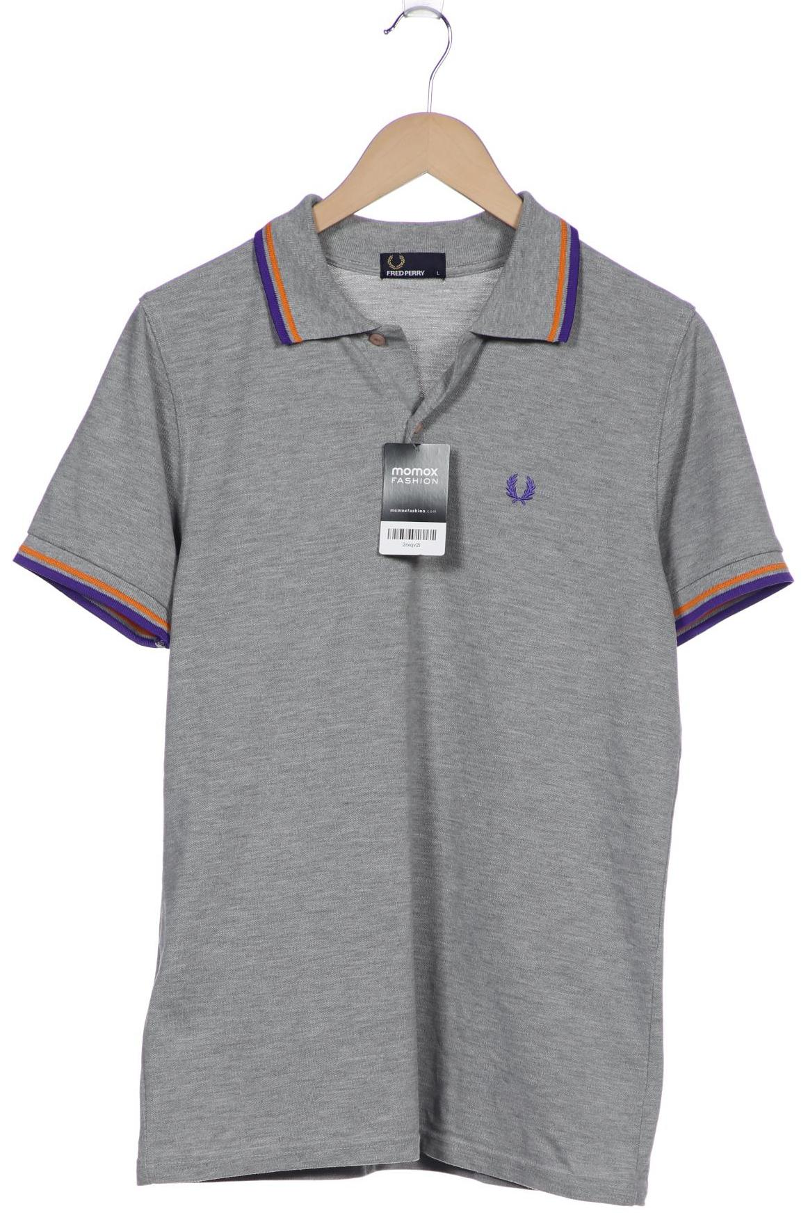 

Fred Perry Herren Poloshirt, grau