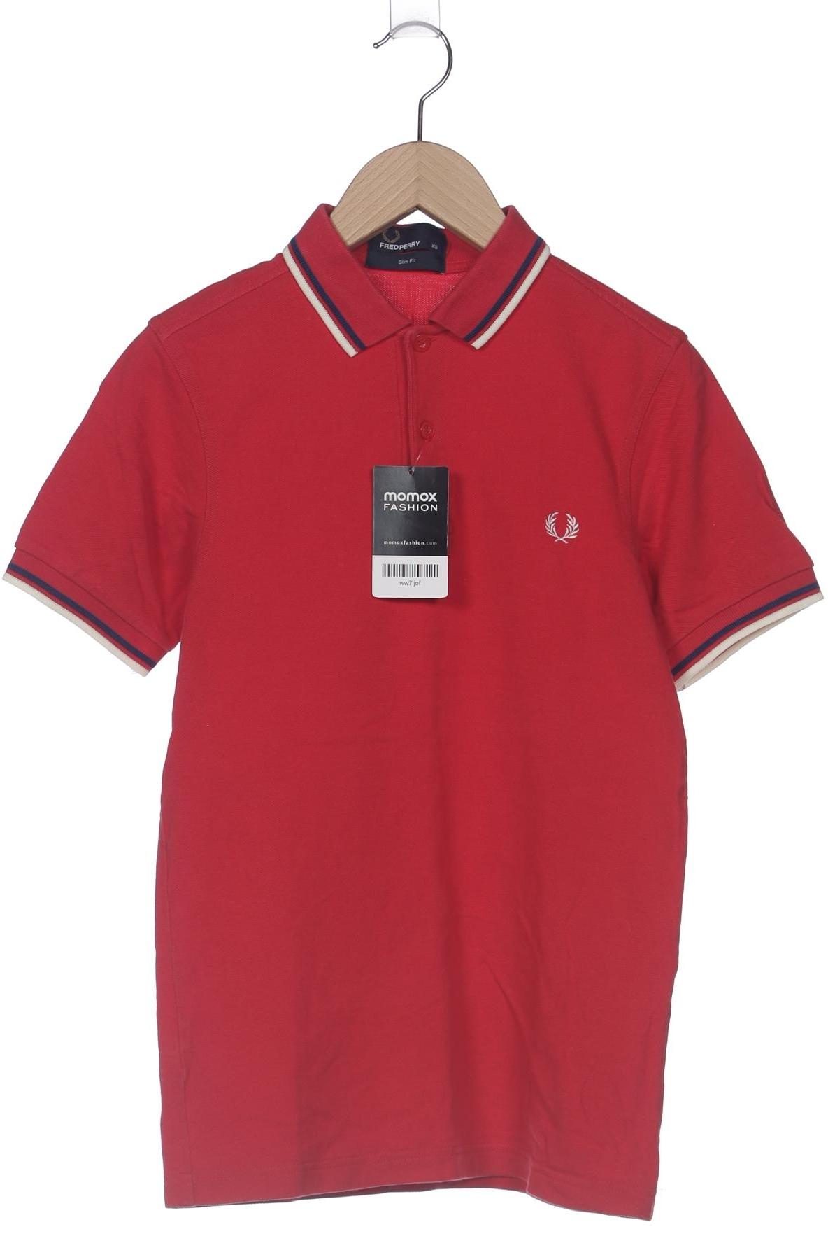 

Fred Perry Herren Poloshirt, rot, Gr. 44