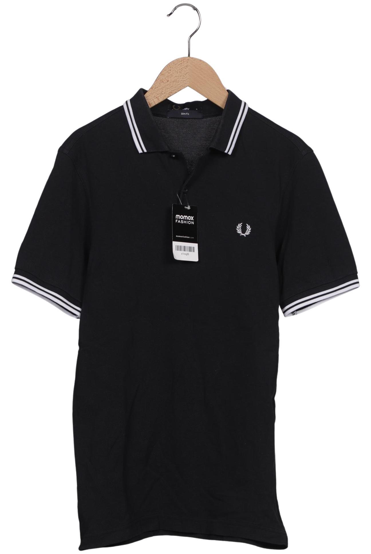 Thumbnail - Fred Perry Herren Poloshirt, schwarz, Gr. 46