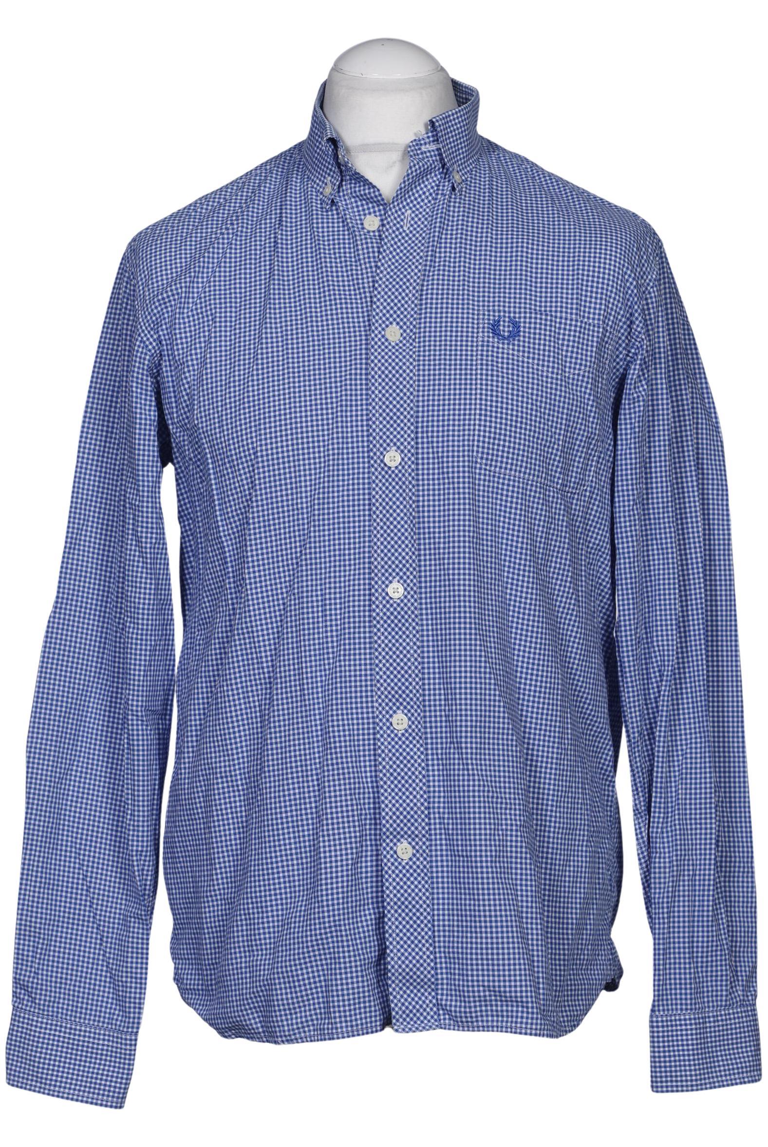 Thumbnail - Fred Perry Herren Hemd, blau, Gr. 48