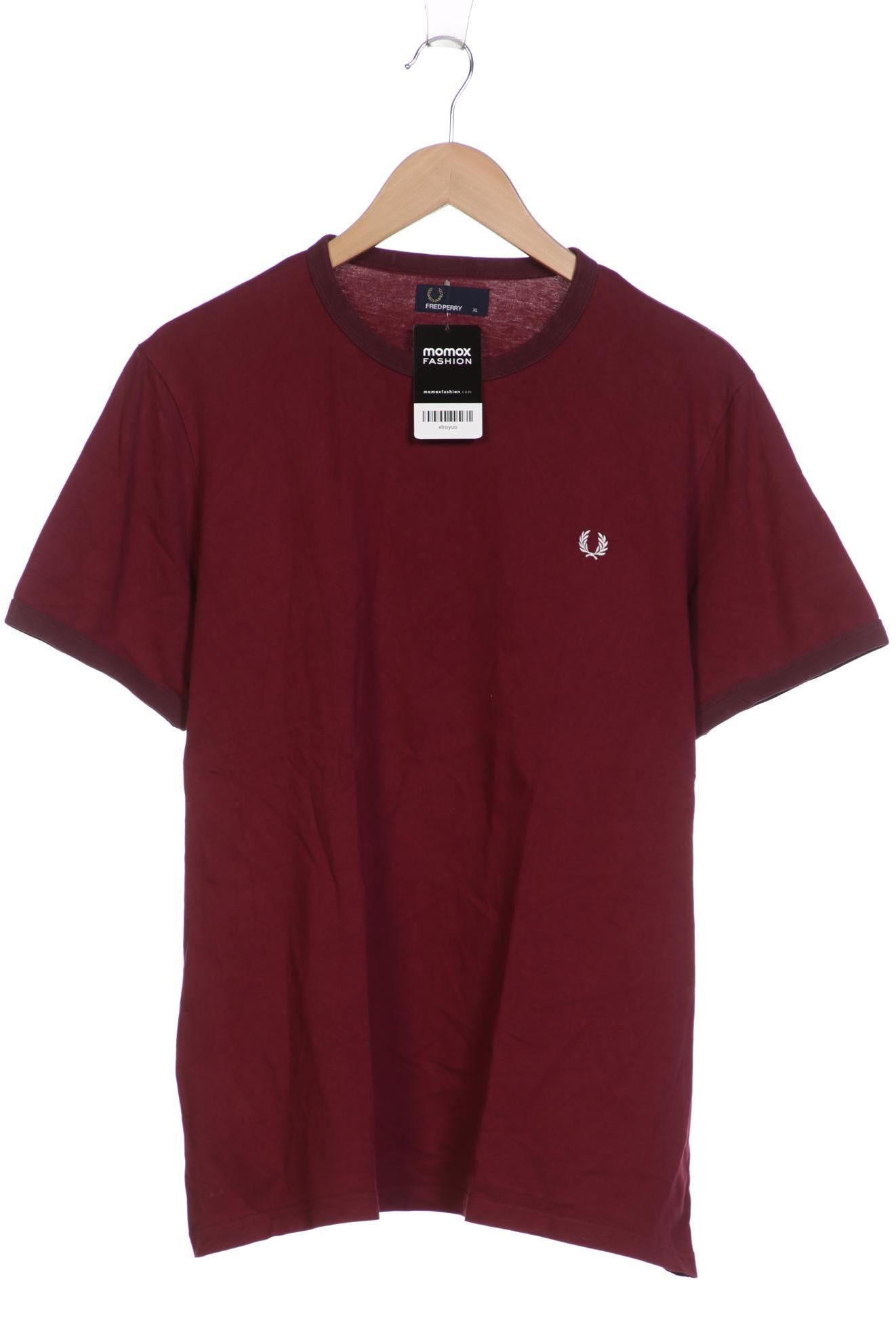 

Fred Perry Herren T-Shirt, bordeaux, Gr. 54