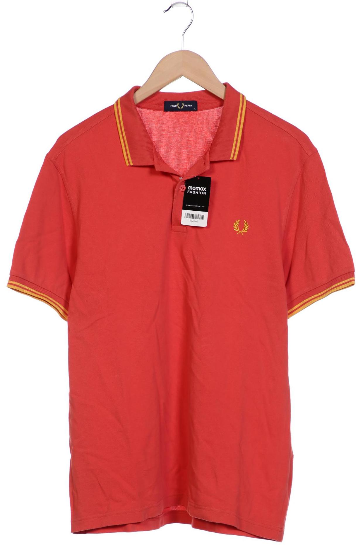 

Fred Perry Herren Poloshirt, orange, Gr. 54