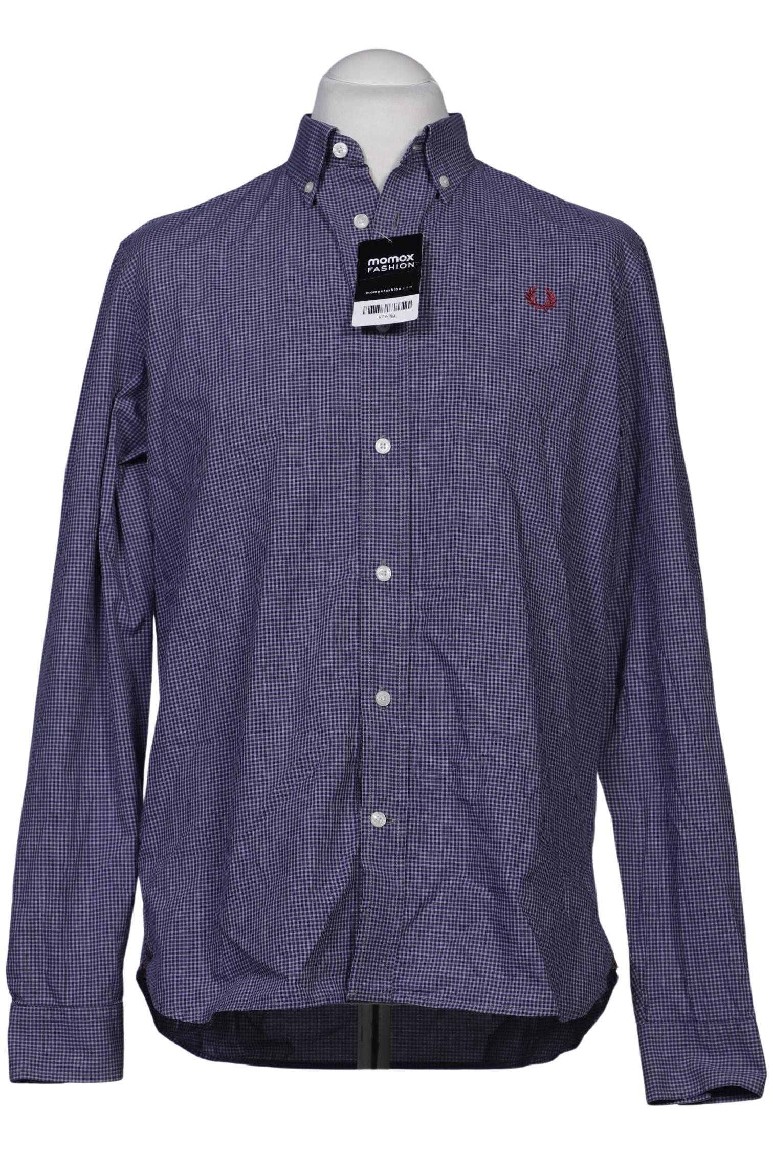 

Fred Perry Herren Hemd, marineblau, Gr. 52