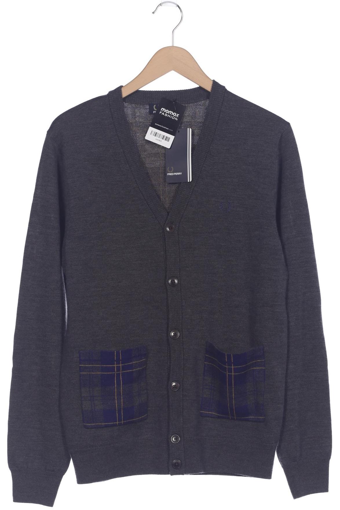 

Fred Perry Herren Strickjacke, grau