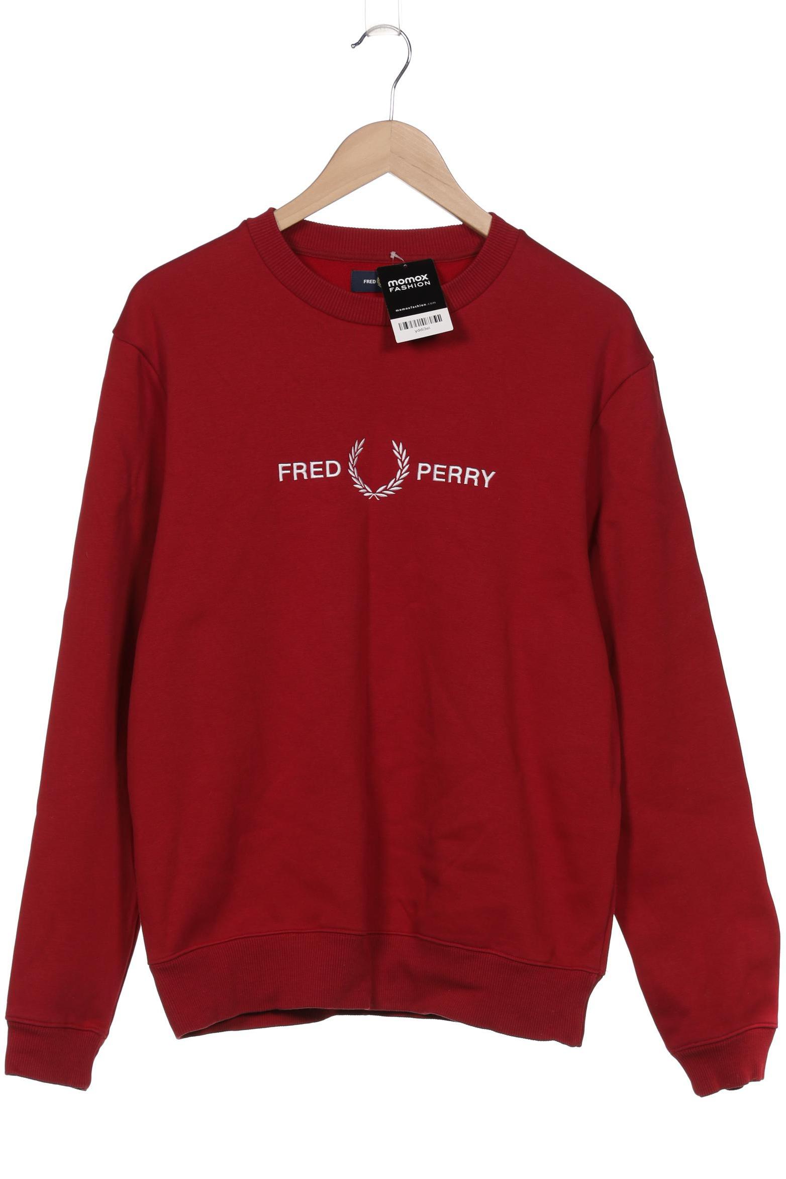 

Fred Perry Herren Sweatshirt, bordeaux, Gr. 52