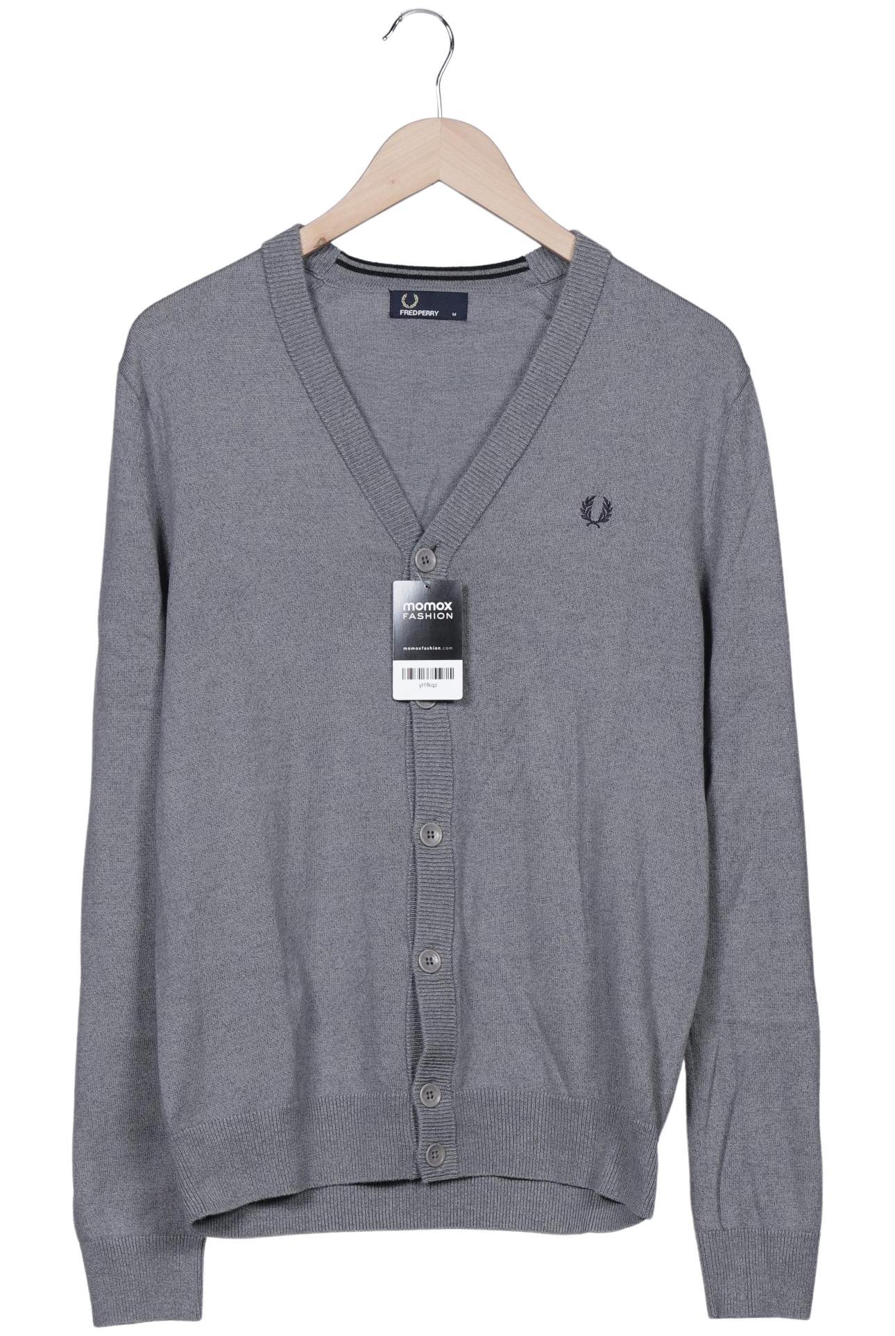 Thumbnail - Fred Perry Herren Strickjacke, grau, Gr. 48