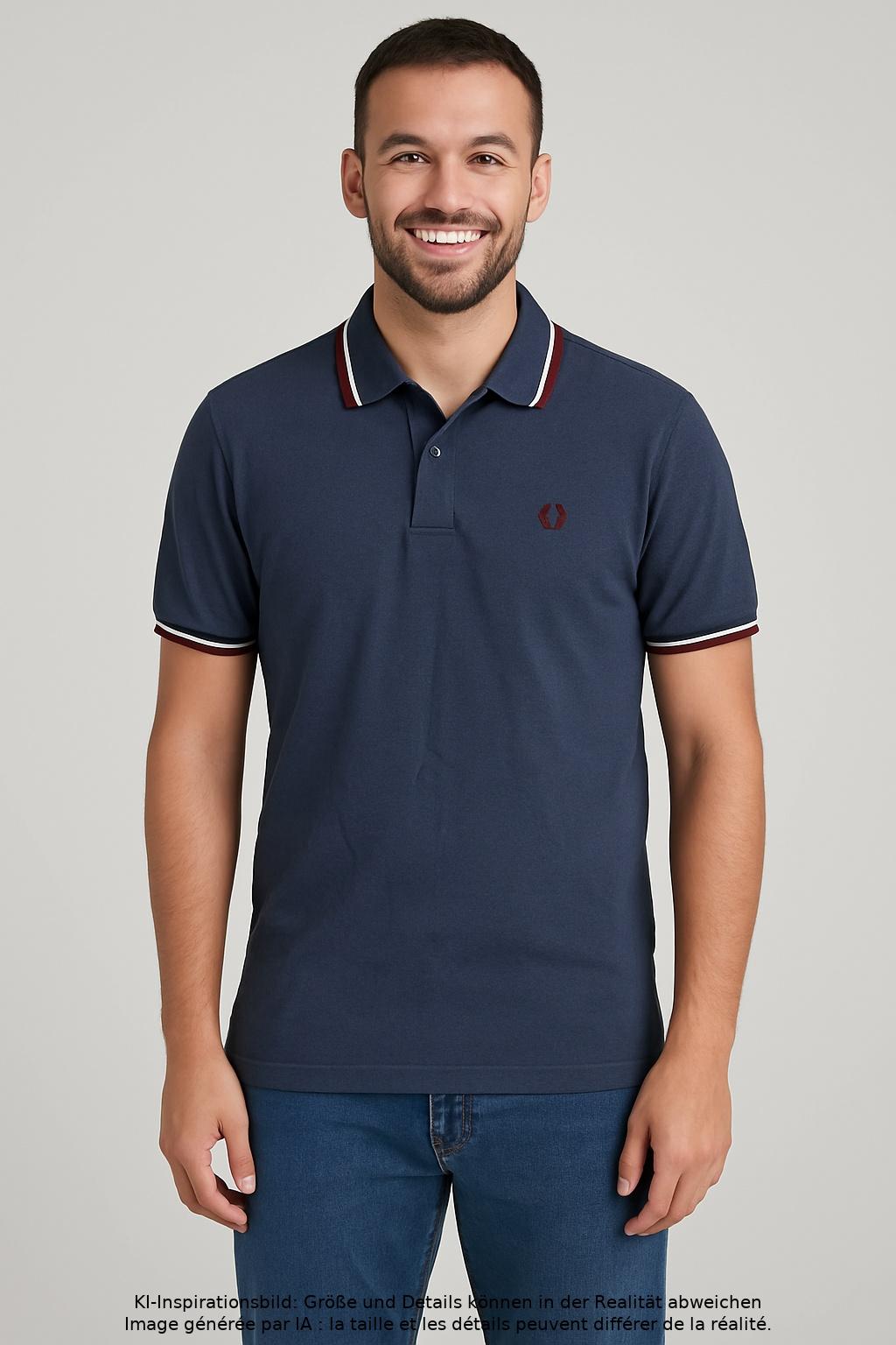 

Fred Perry Herren Poloshirt, marineblau, Gr. 52