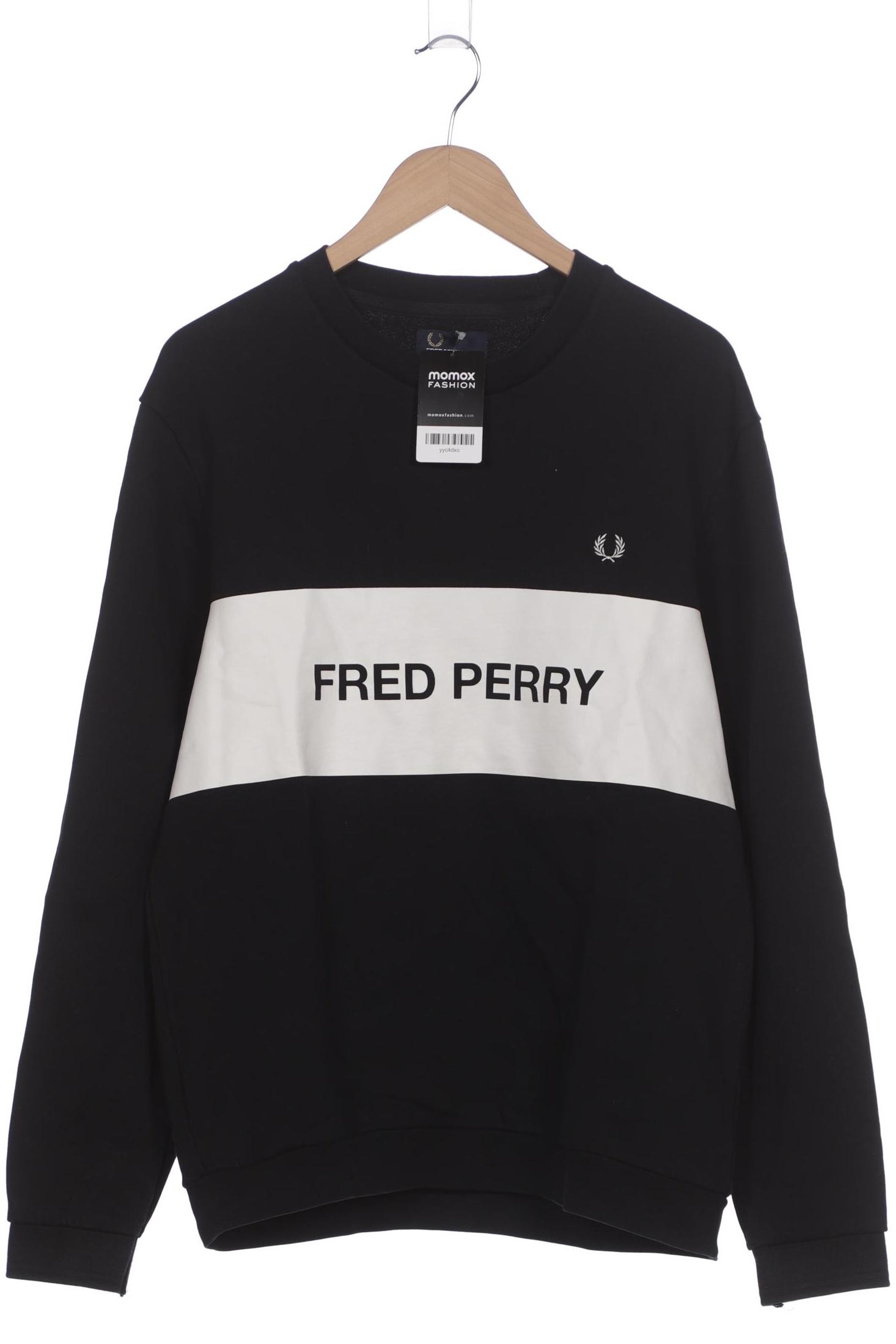 

Fred Perry Herren Sweatshirt, schwarz, Gr. 52