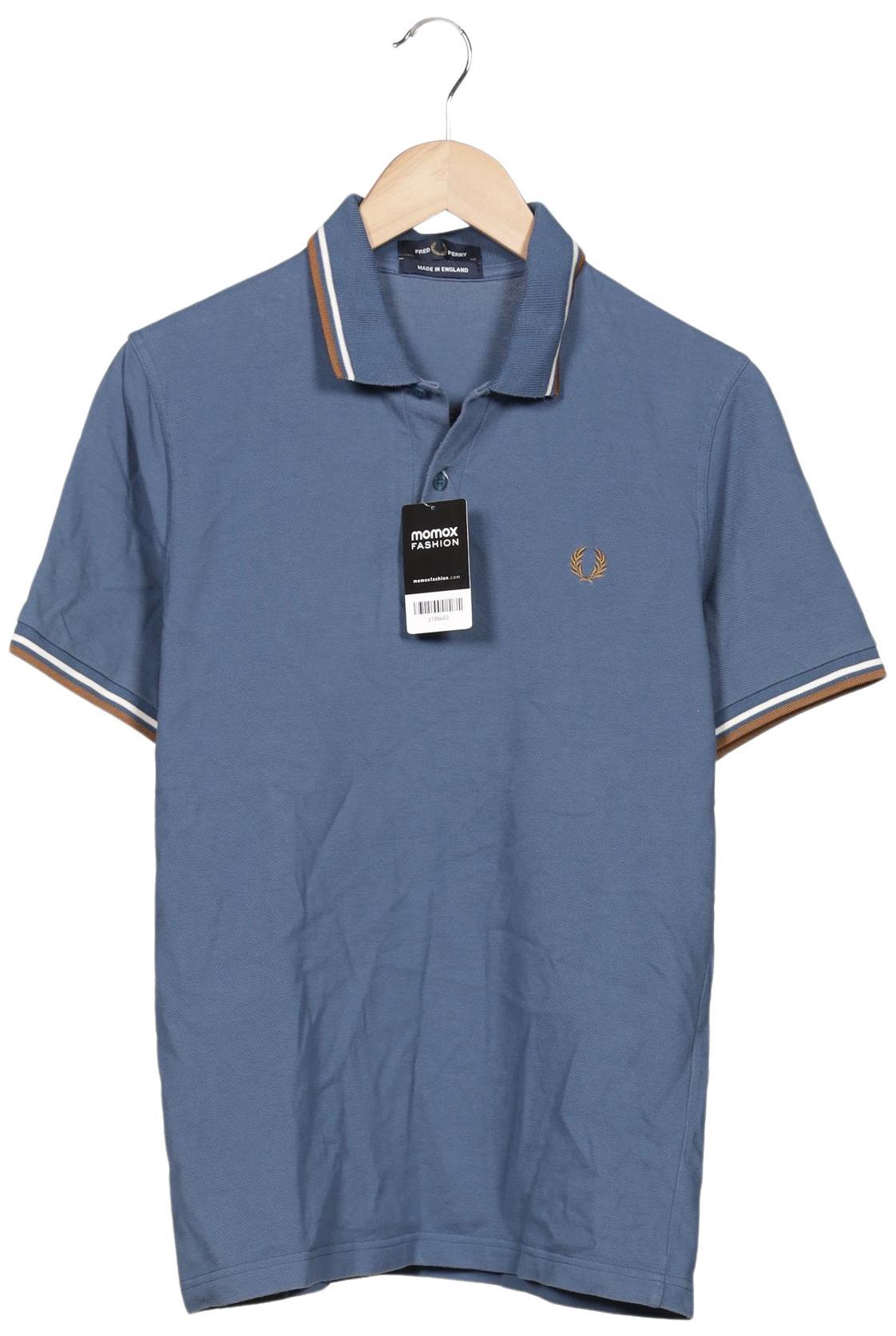 Thumbnail - Fred Perry Herren Poloshirt, blau, Gr. 42