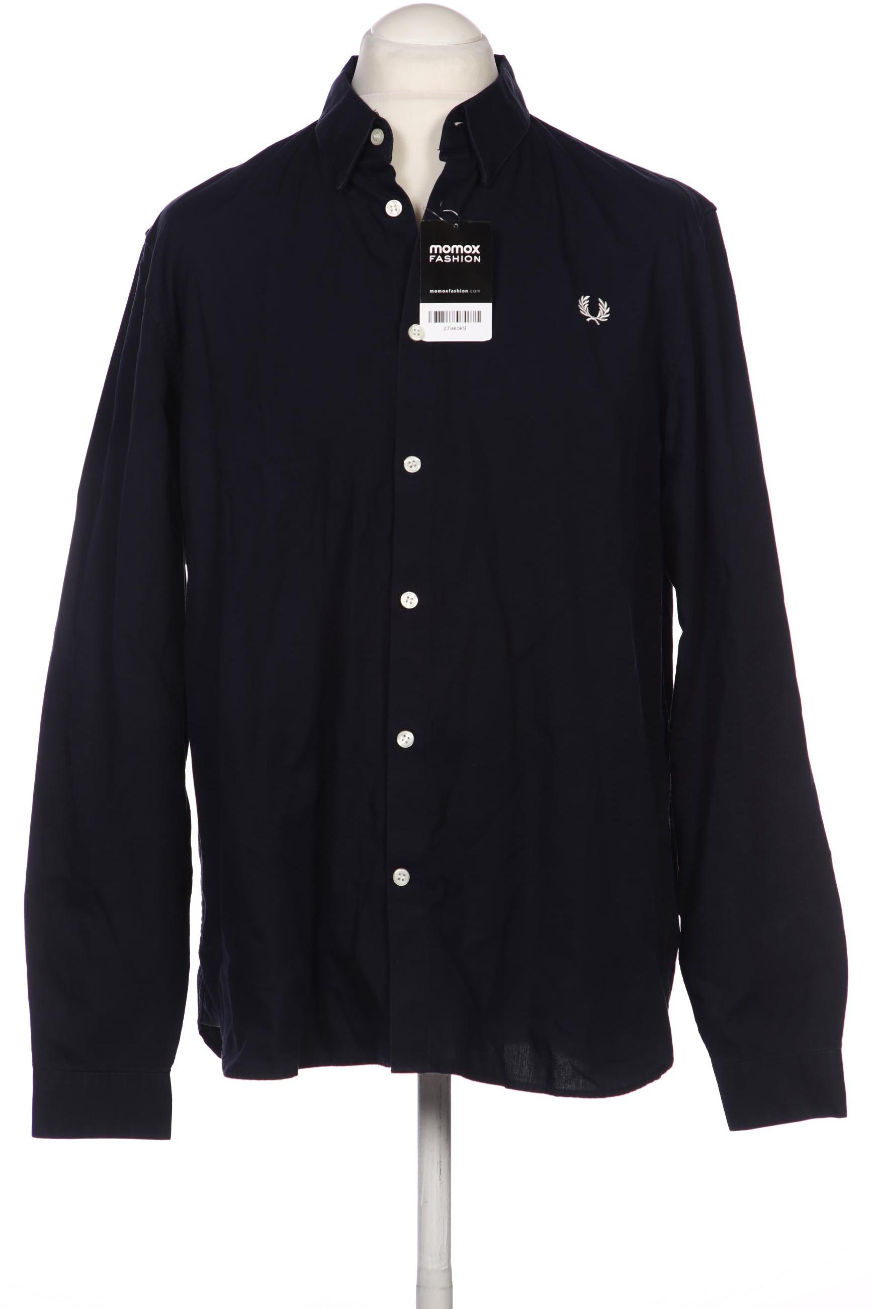 

Fred Perry Herren Hemd, marineblau, Gr. 54