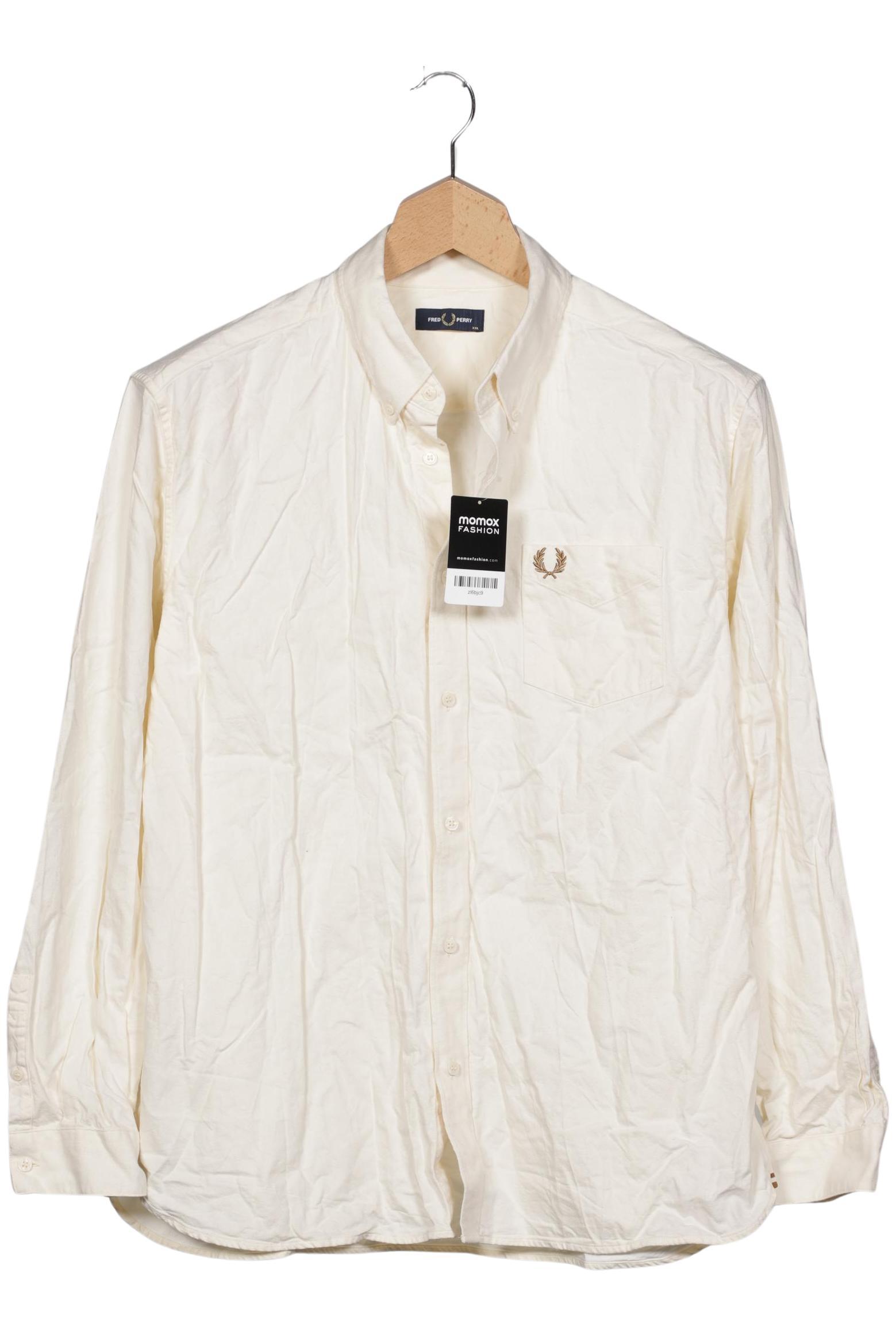 

Fred Perry Herren Hemd, cremeweiß, Gr. 56