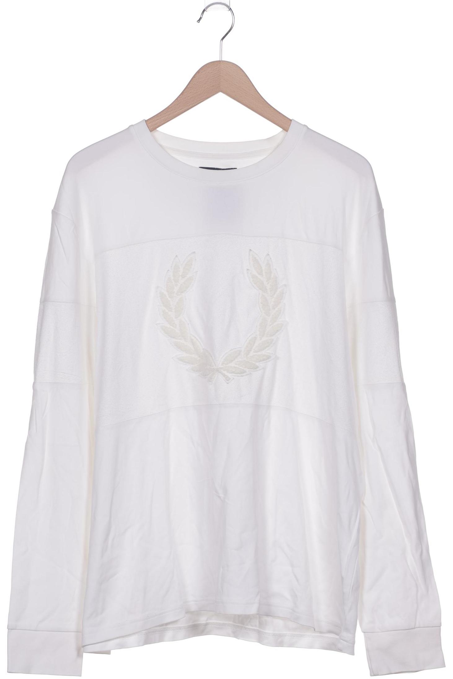 

Fred Perry Herren Langarmshirt, cremeweiß, Gr. 56