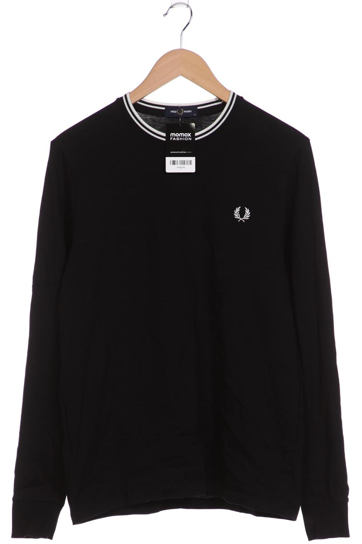 

Fred Perry Herren Langarmshirt, schwarz, Gr. 48