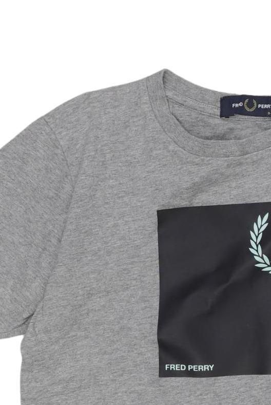 Thumbnail - Fred Perry Jungen T-Shirt, grau, Gr. 140