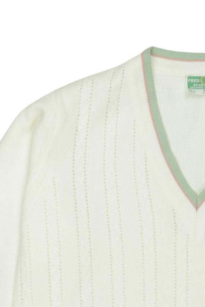 Thumbnail - Fred Perry Jungen Pullover, cremeweiß, Gr. 146