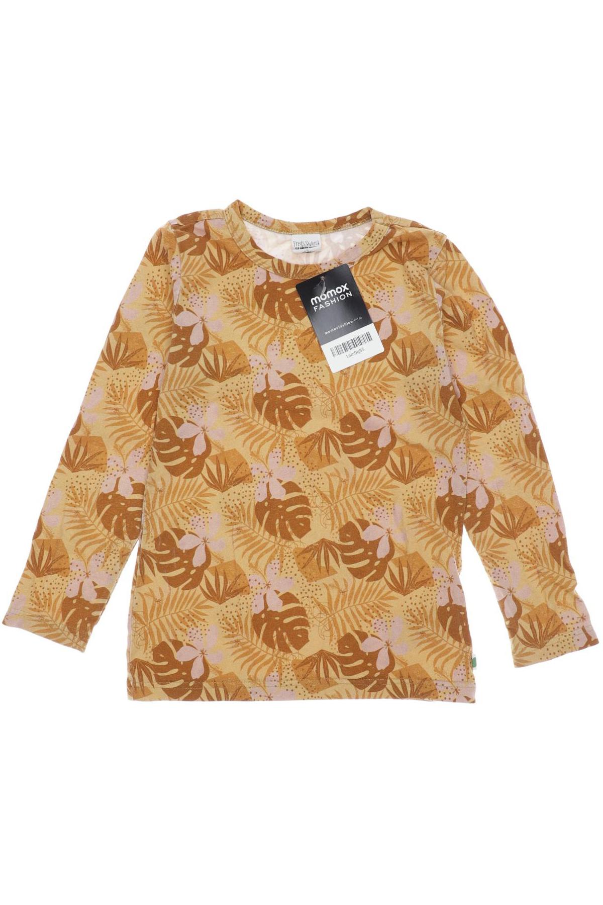 

Freds World by Green Cotton Damen Langarmshirt, orange, Gr. 110