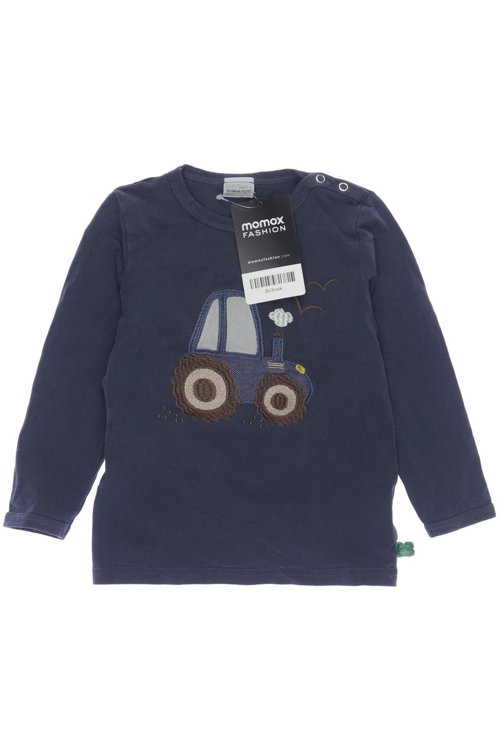 

Freds World by Green Cotton Jungen Langarmshirt, marineblau