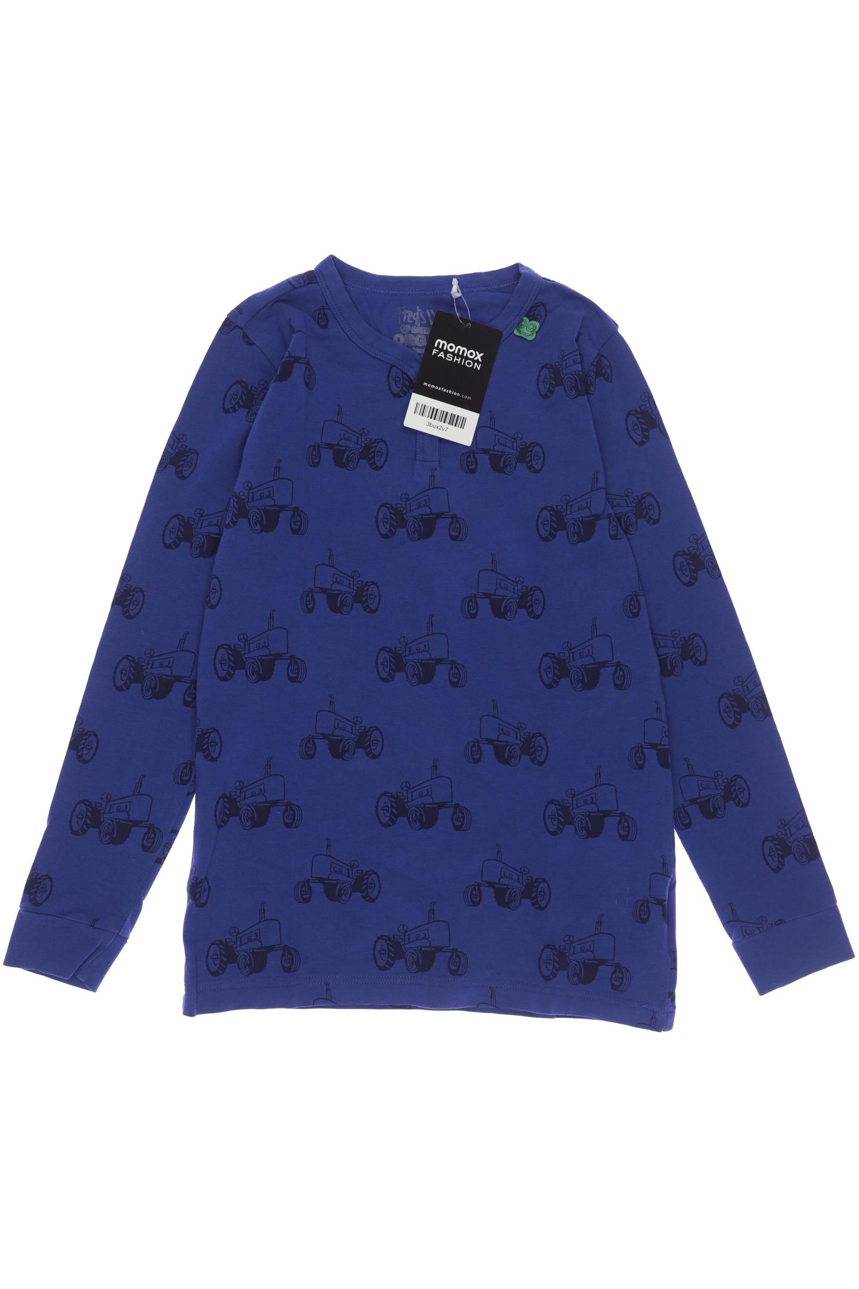 

Freds World by Green Cotton Jungen Langarmshirt, marineblau
