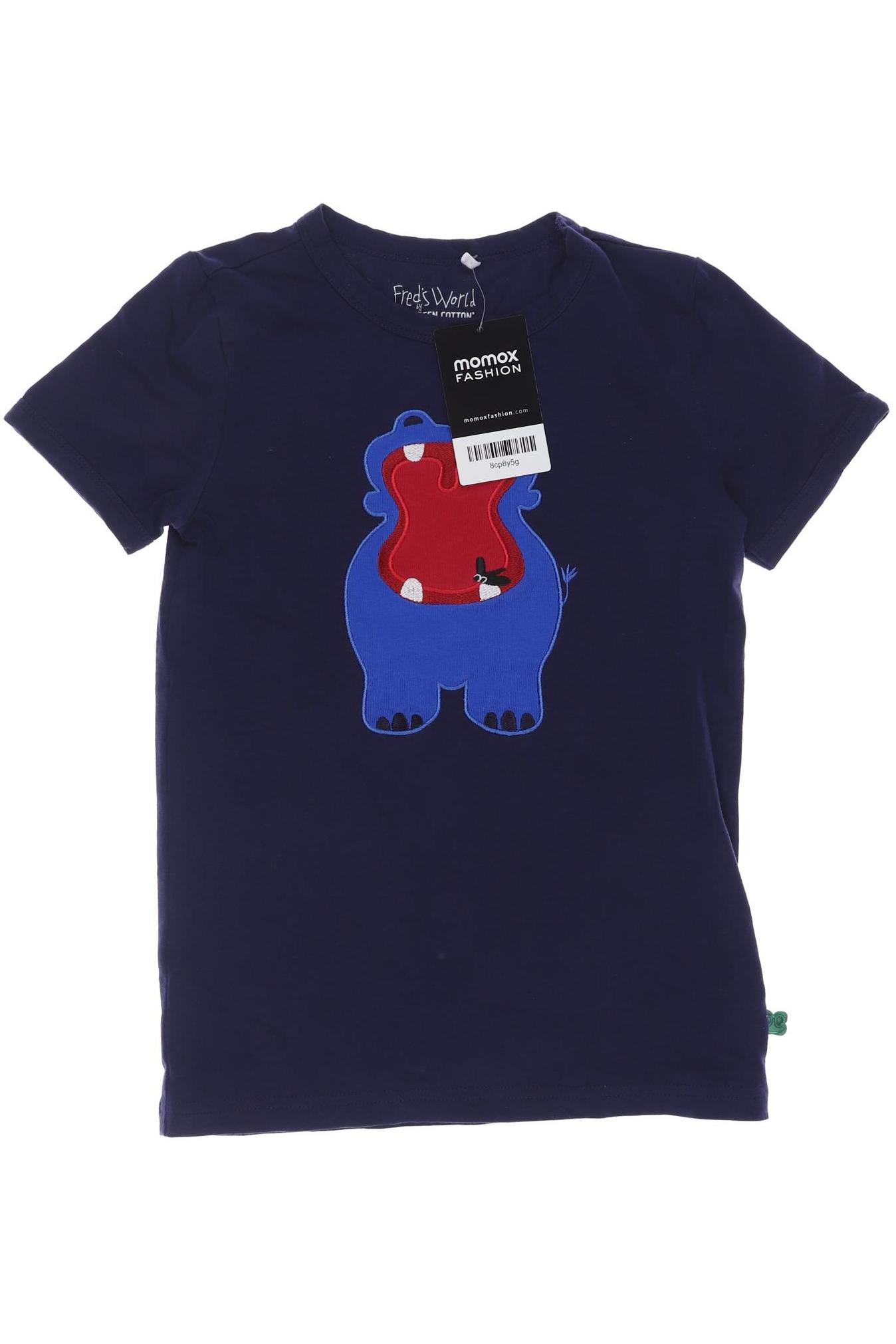 

Freds World by Green Cotton Jungen T-Shirt, marineblau